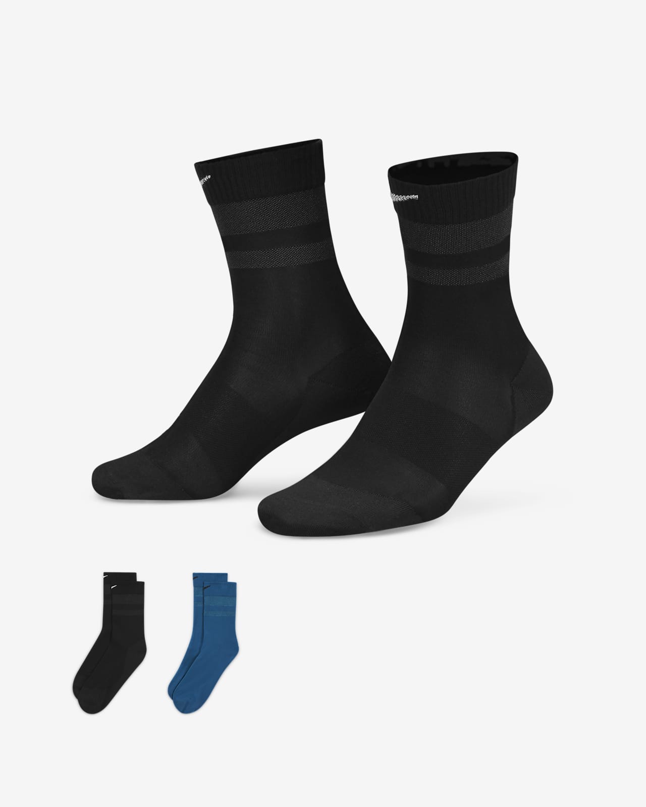 Nike Air Sheer Calcetines largos de entrenamiento (2 pares) - Mujer . Nike  ES