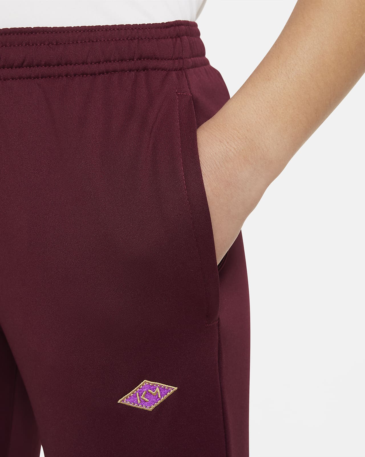 Nike DriFIT Kylian Mbappé Older Kids' Football Tracksuit. Nike LU