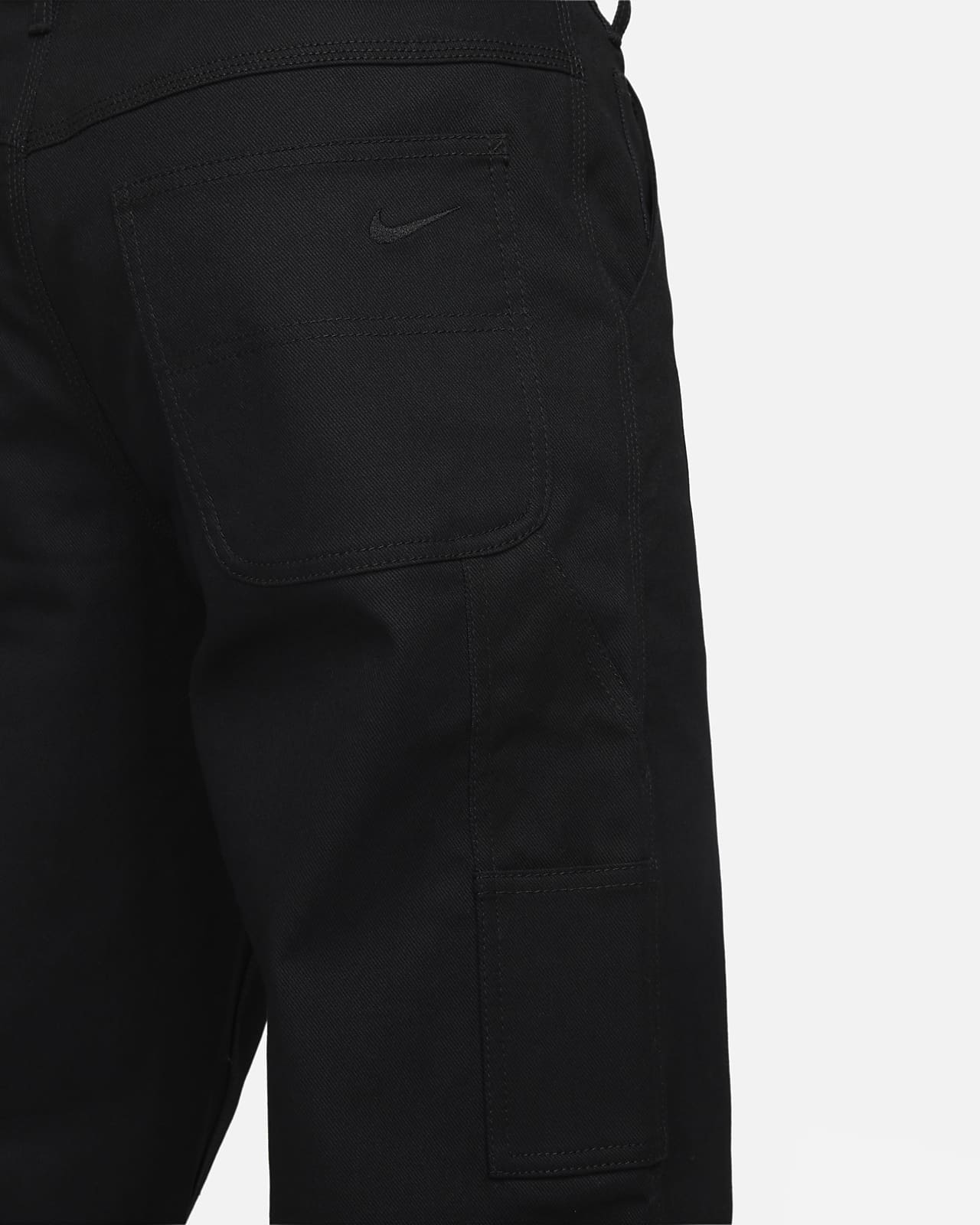 Black Carpenter Cargo Pants  Buy Men Trousers  Fugazee  FUGAZEE