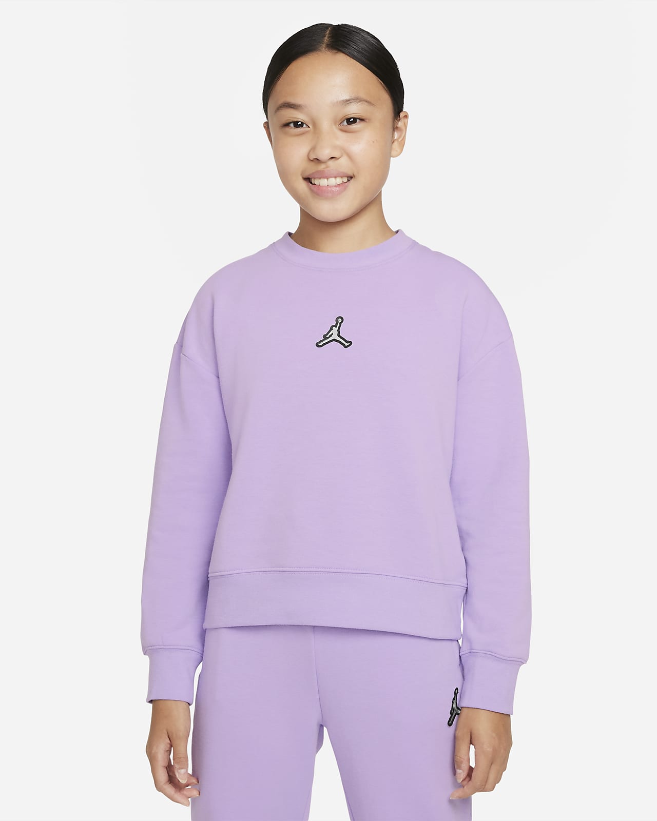 Jordan Essentials Older Kids' (Girls') Sweatshirt. Nike LU