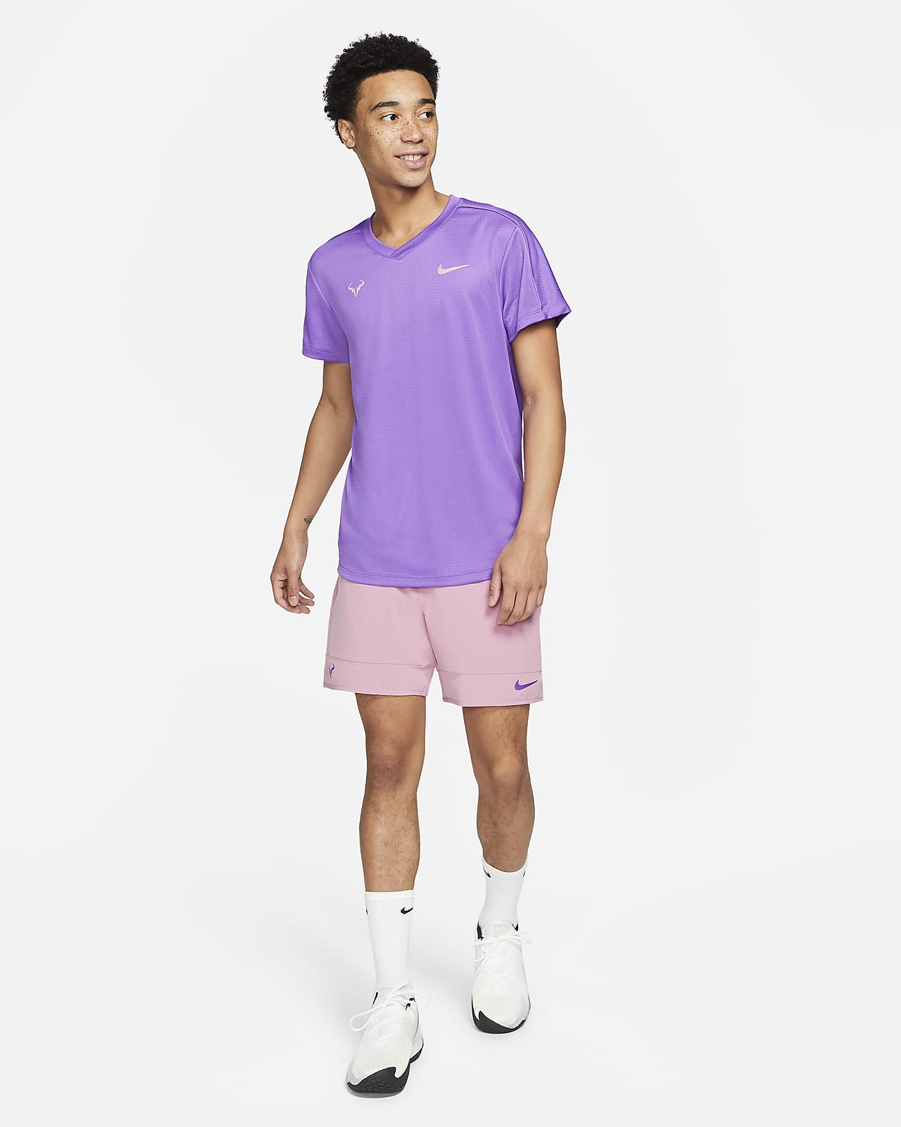 Panske Tenisove Tricko Rafa Challenger S Kratkym Rukavem Nike Cz