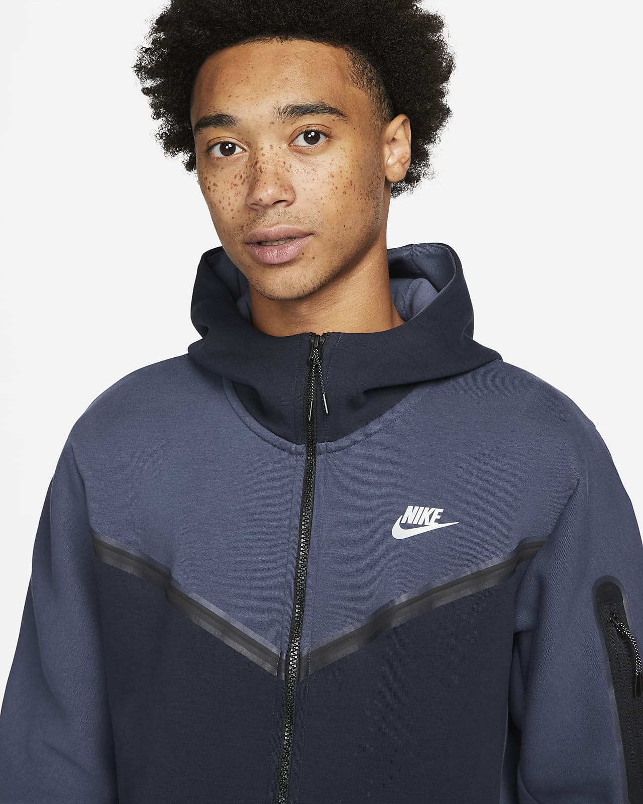 Nike Tech Fleece hoodie in game royal
