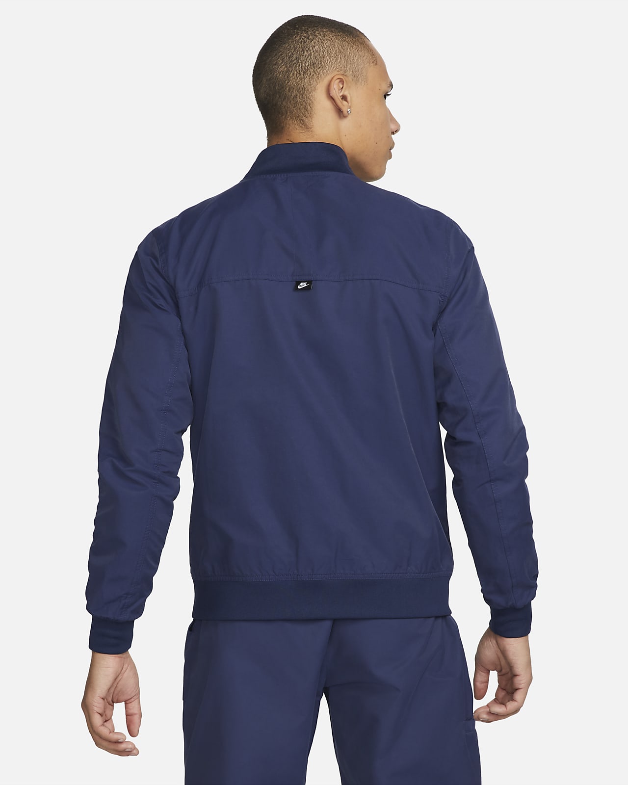 nike bomber jacket navy