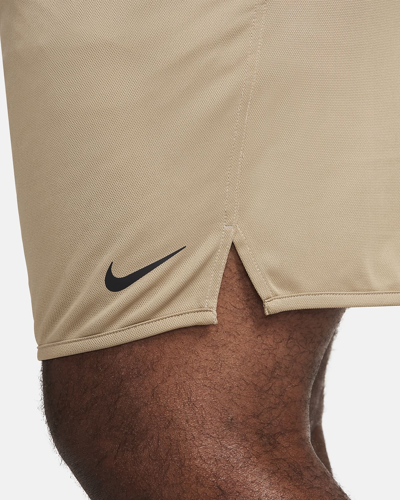 Nike Yoga Dri-FIT Men's Infinalon Shorts, 3XL Iron Grey/Black