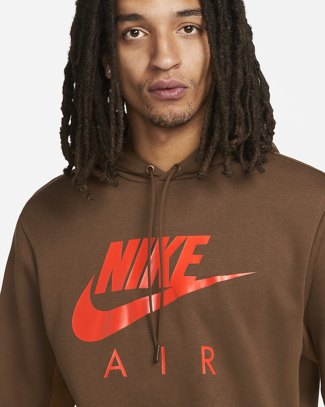 Nike Air Sudadera con capucha de tejido Fleece cepillado en la parte  trasera - Hombre. Nike ES