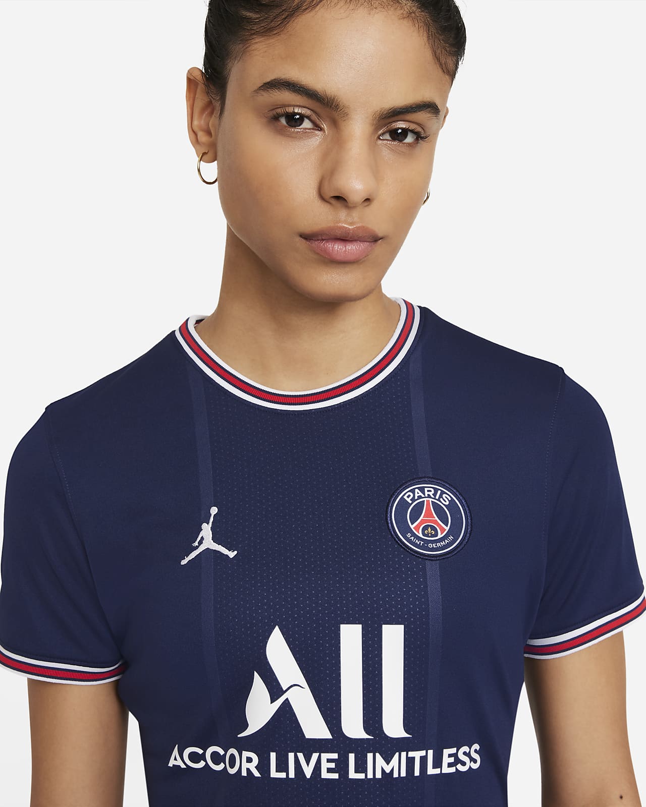 Paris Saint-Germain 2021/22 Stadium Home Women's Football Shirt. Nike LU