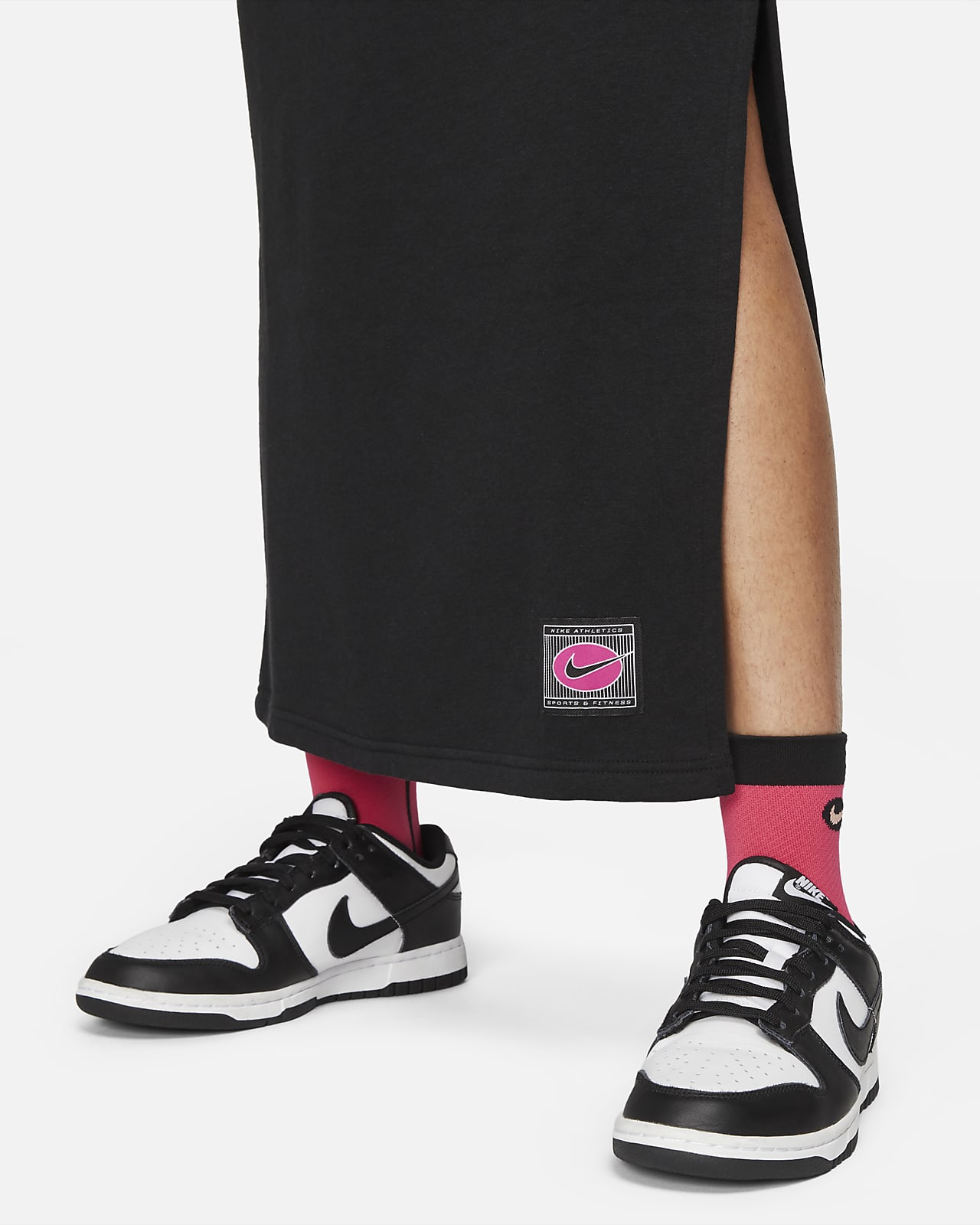Nike Sportswear Icon Clash Vestido de tejido Fleece de manga larga - Mujer.  Nike ES