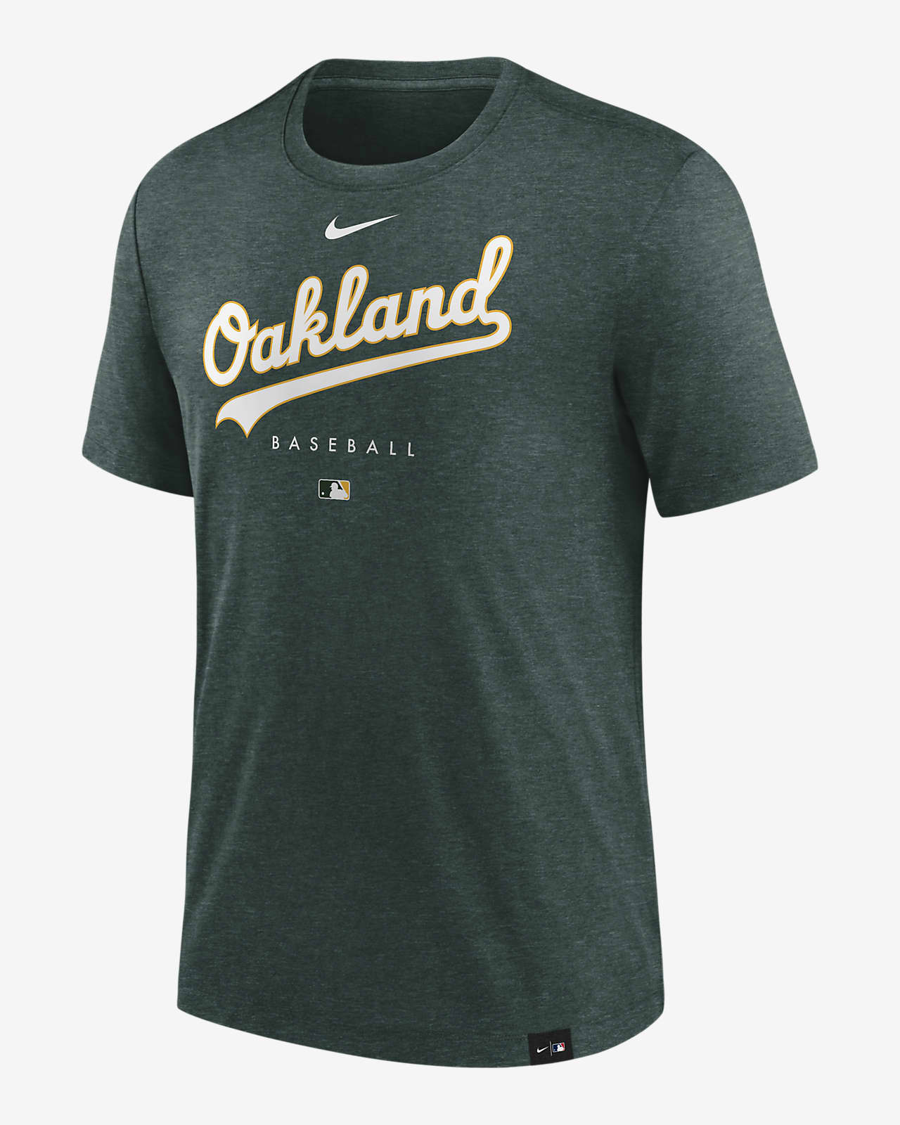 Nike Dri-FIT Logo Legend (MLB Oakland Athletics) Men's T-Shirt