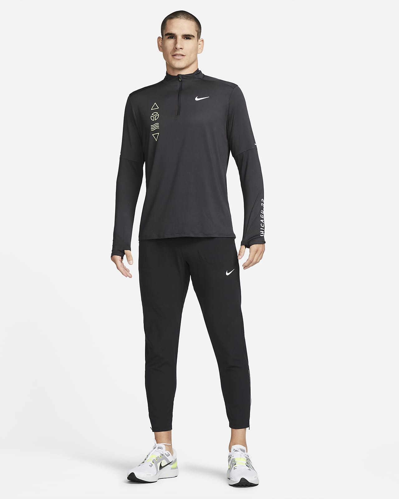 Nike Element Men's Dri-Fit 1/2-Zip Running Top