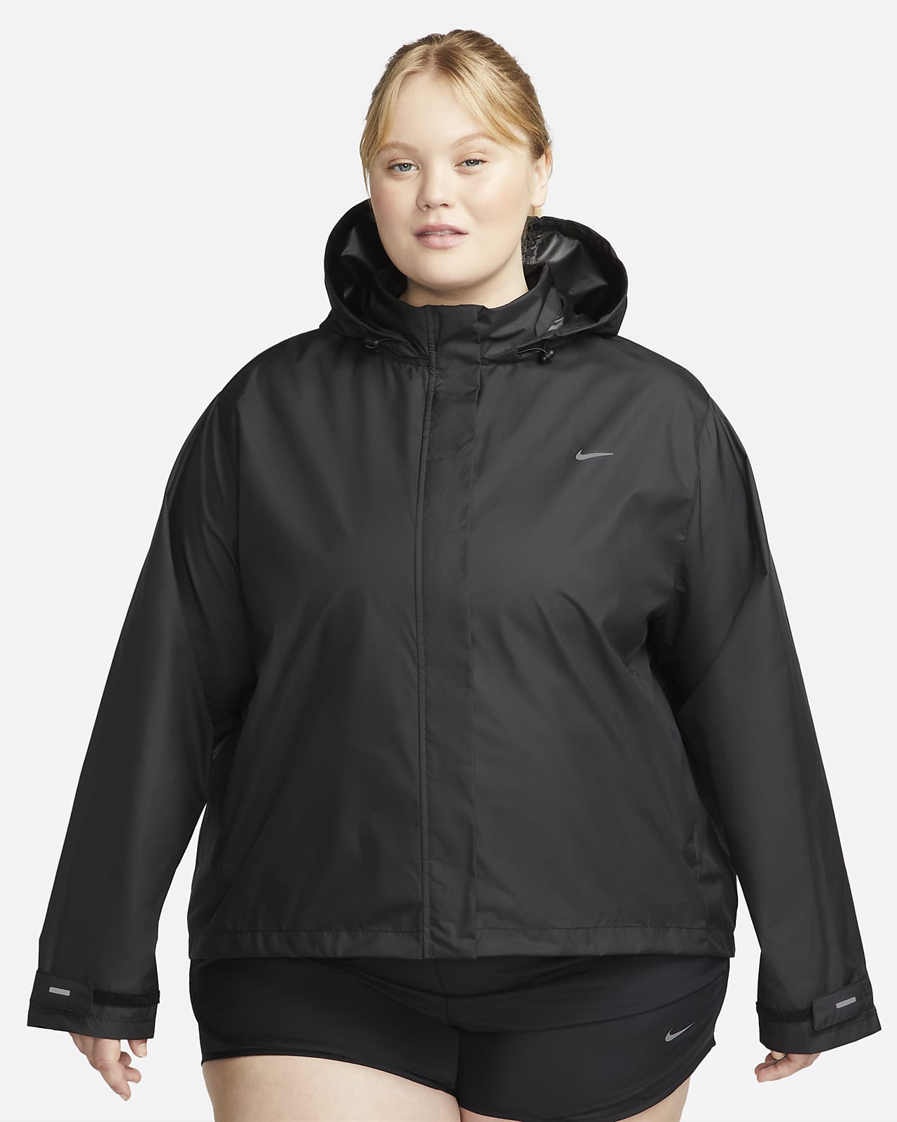 Nike black cheap womens windbreaker