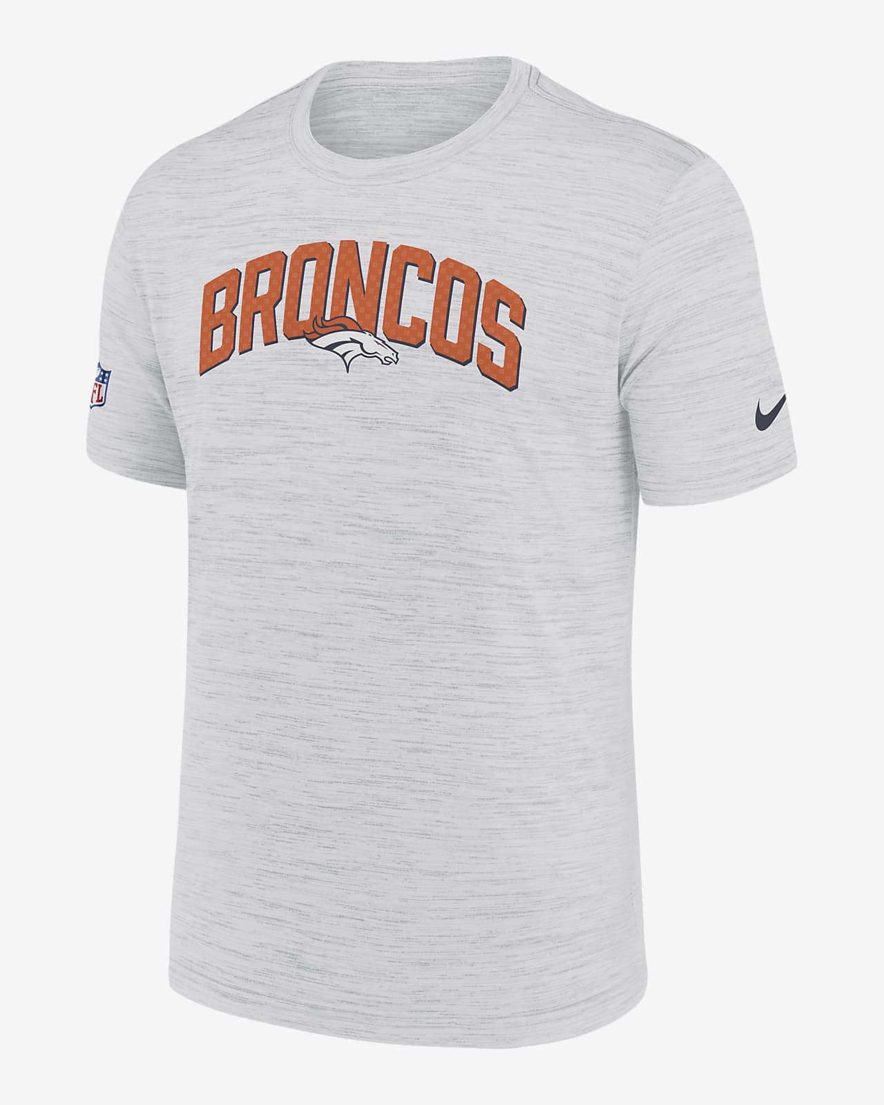 Supervivencia Antorchas imagina Nike Dri-FIT Velocity Athletic Stack (NFL Denver Broncos) Men's T-Shirt.  Nike.com