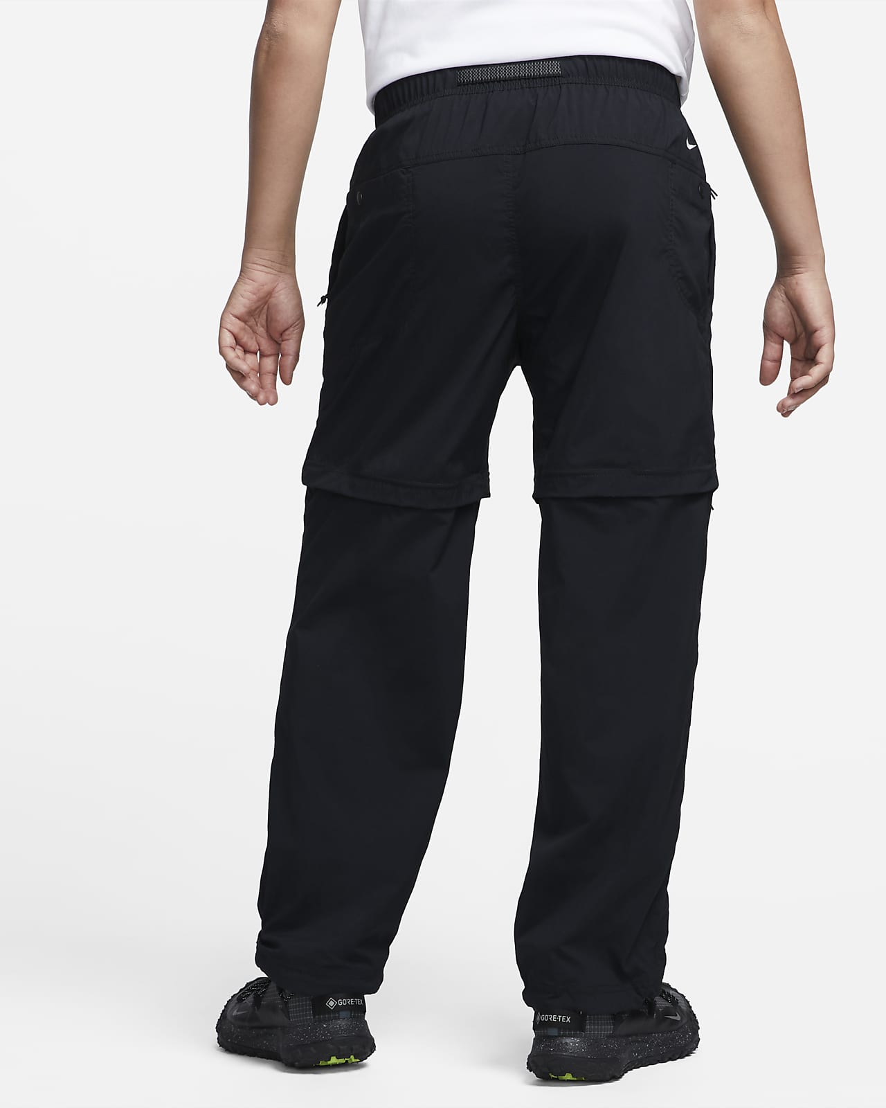 Nylon Track Pants Nike ACG Men's Zip-Off Trail Pants Black/ Anthracite/  Summit White