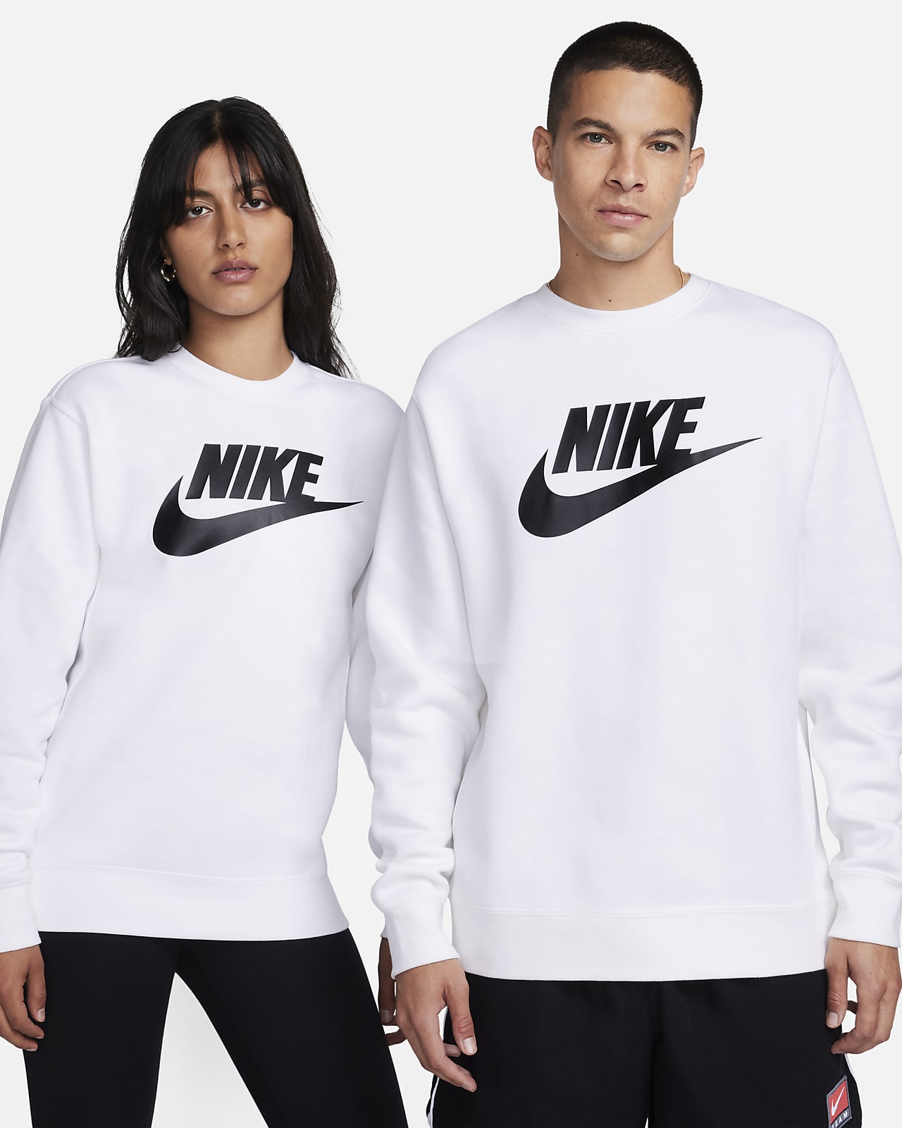 Nike Sportswear CLUB - Veste d'hiver - black/white/noir 