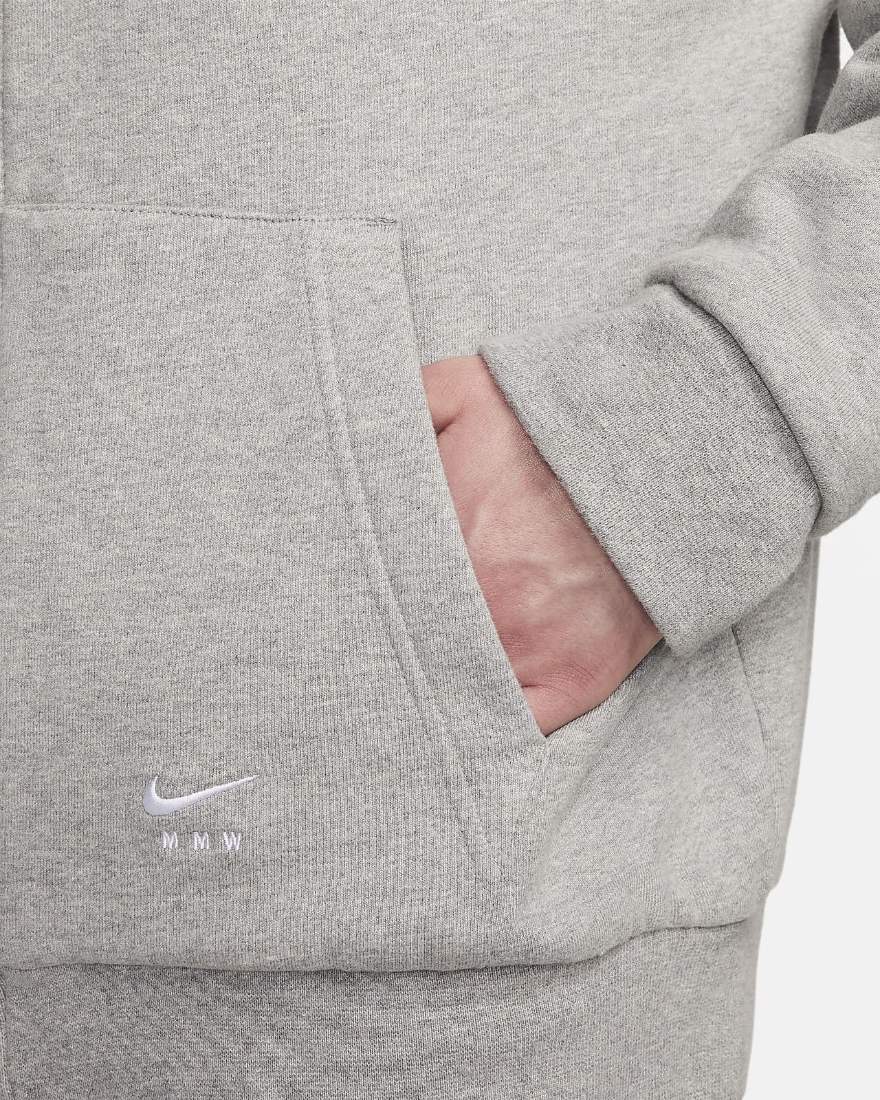 Nike x MMW Full-Zip Fleece Hoodie