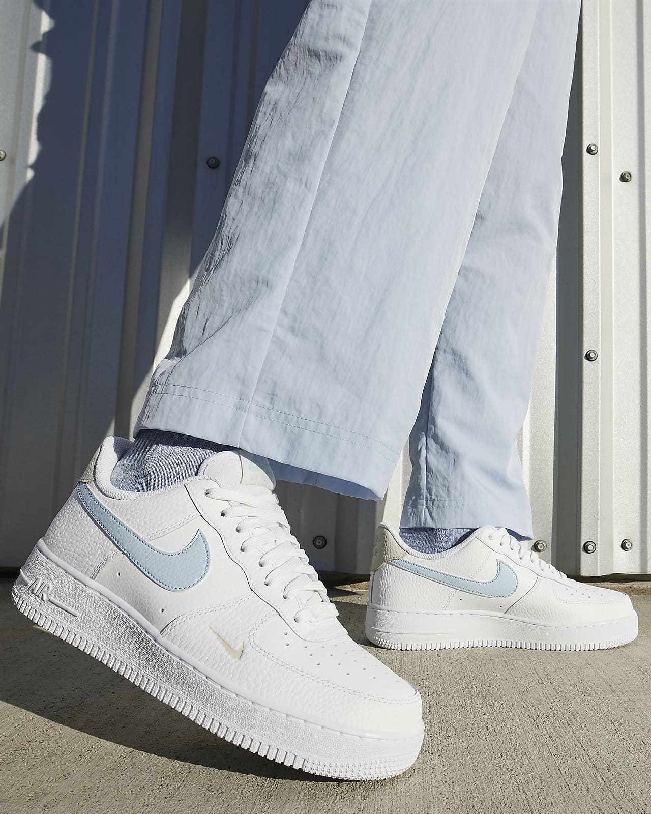 Nike air force 1 cheap donna blu