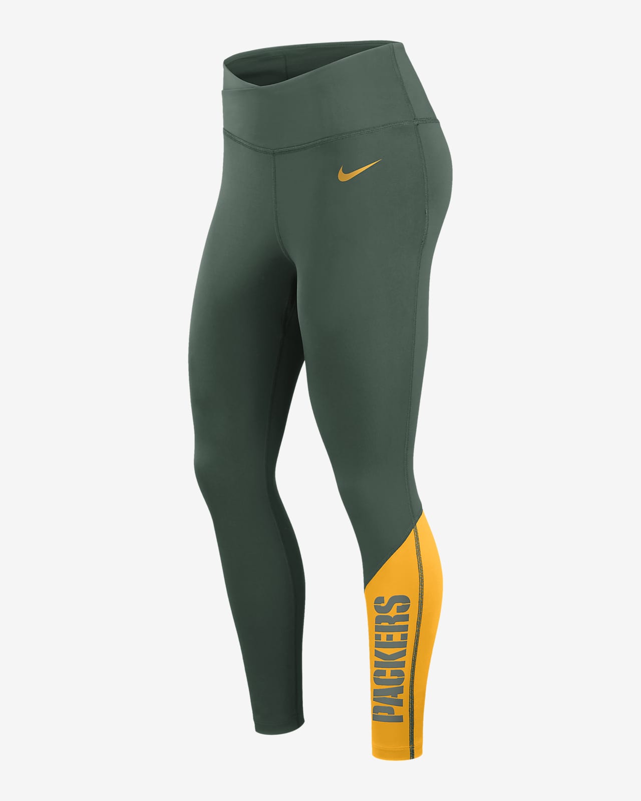homoseksueel Voorman bestuurder Nike Dri-FIT (NFL Green Bay Packers) Women's 7/8 Leggings. Nike.com