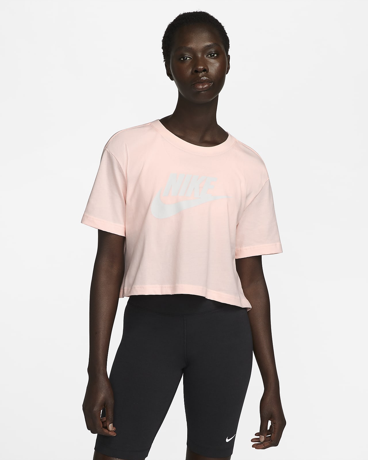 women's nike sportswear cropped crew sweatshirt