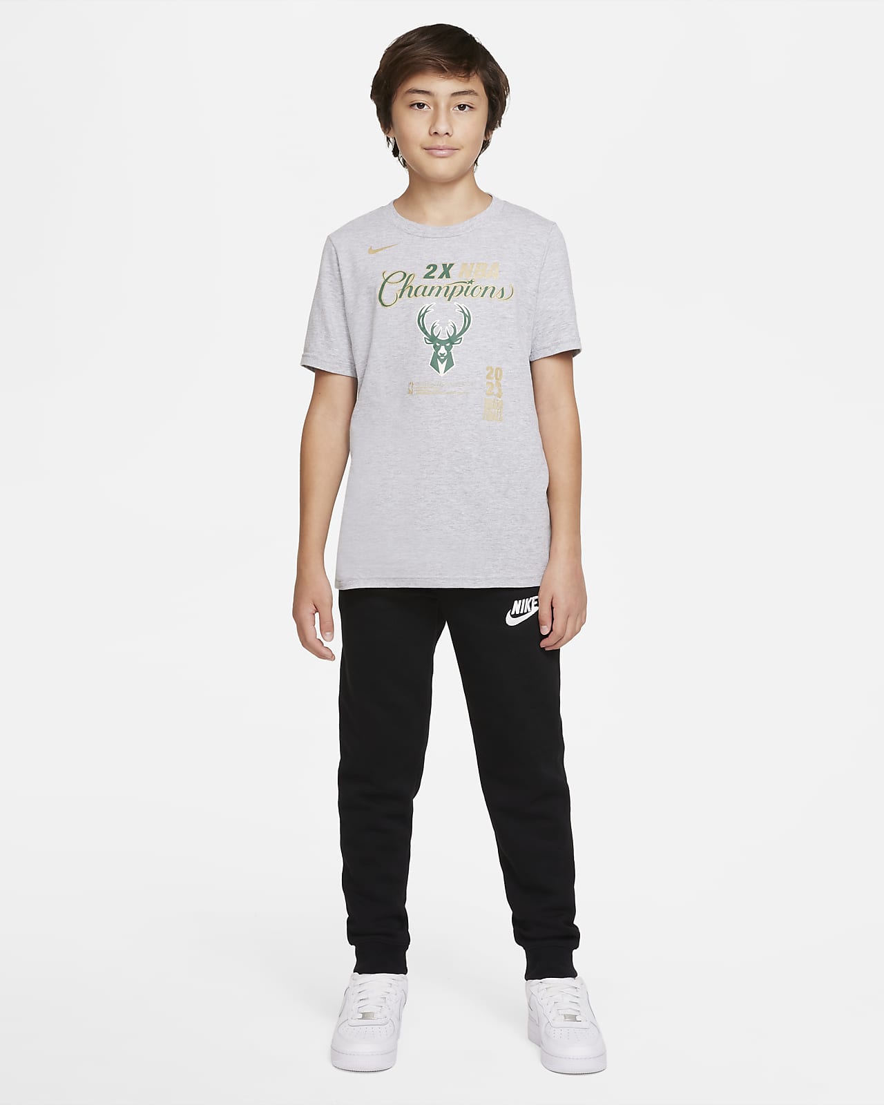 Milwaukee Bucks Nike NBA-s póló nagyobb 