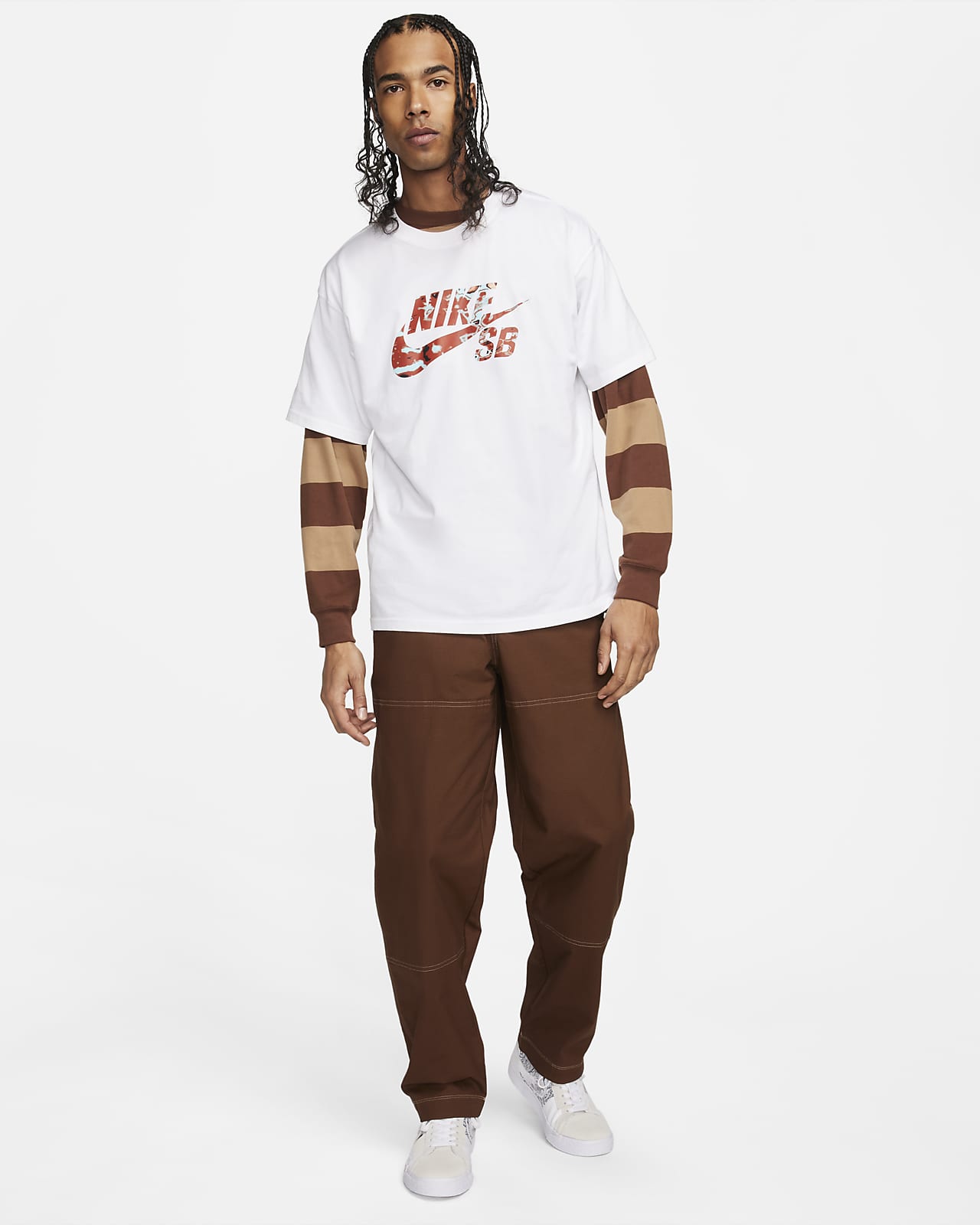 Nike Sb Chino Skate Pants brązowy, Clothes \ Pants Brands \ Nike SB News  SALE \ Sale - 40% \ Pants