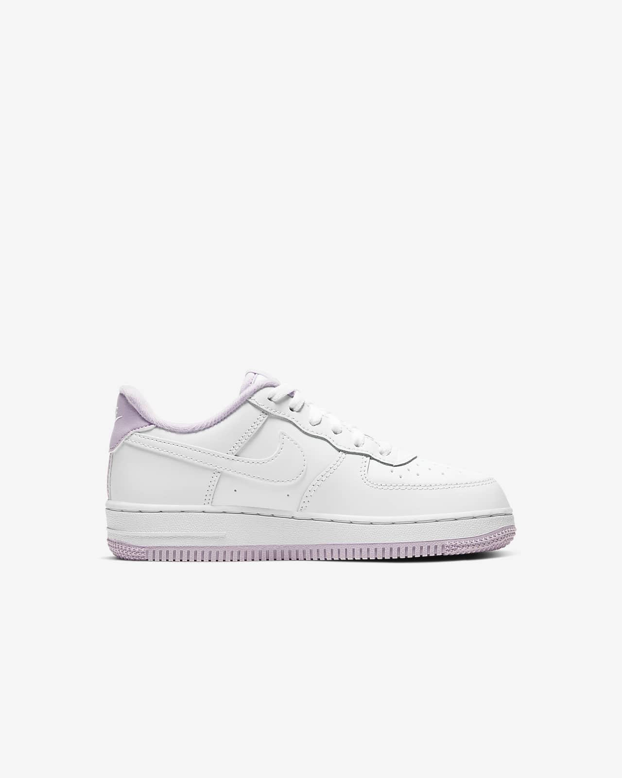 nike air force 1 trainers white white iced lilac