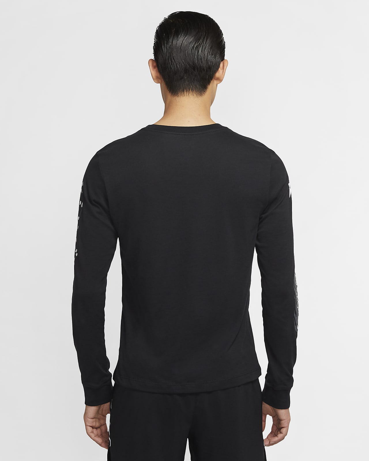 nike dri fit grey long sleeve