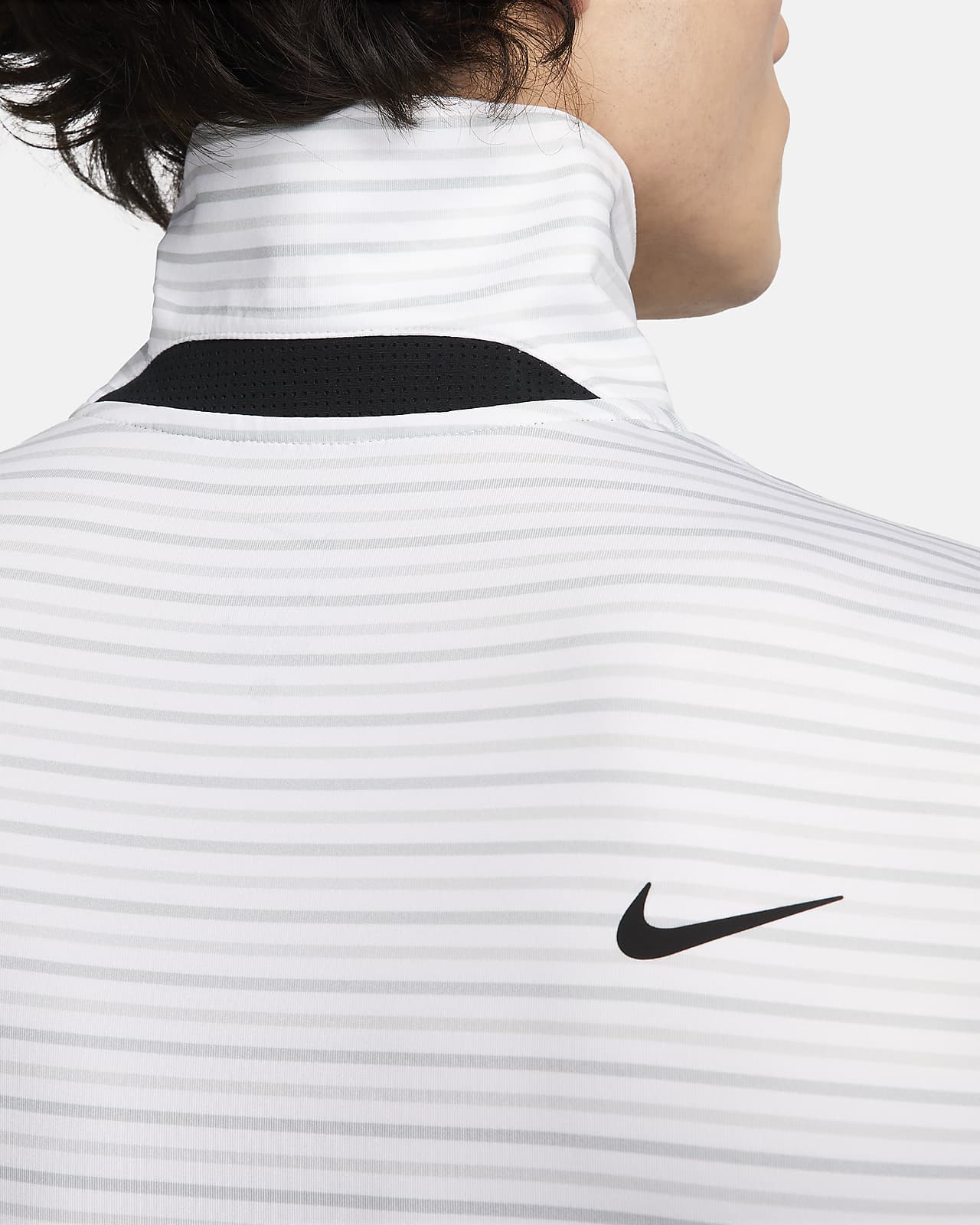 Nike golf cheap striped polo shirts