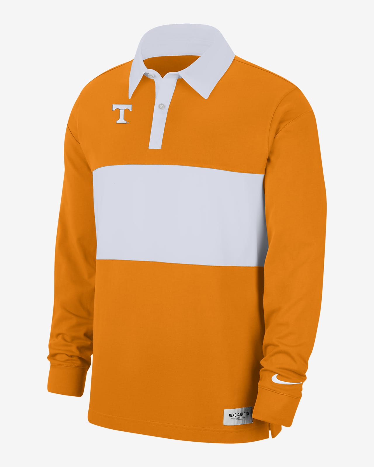 Nike College (Tennessee) Long-Sleeve Striped Polo