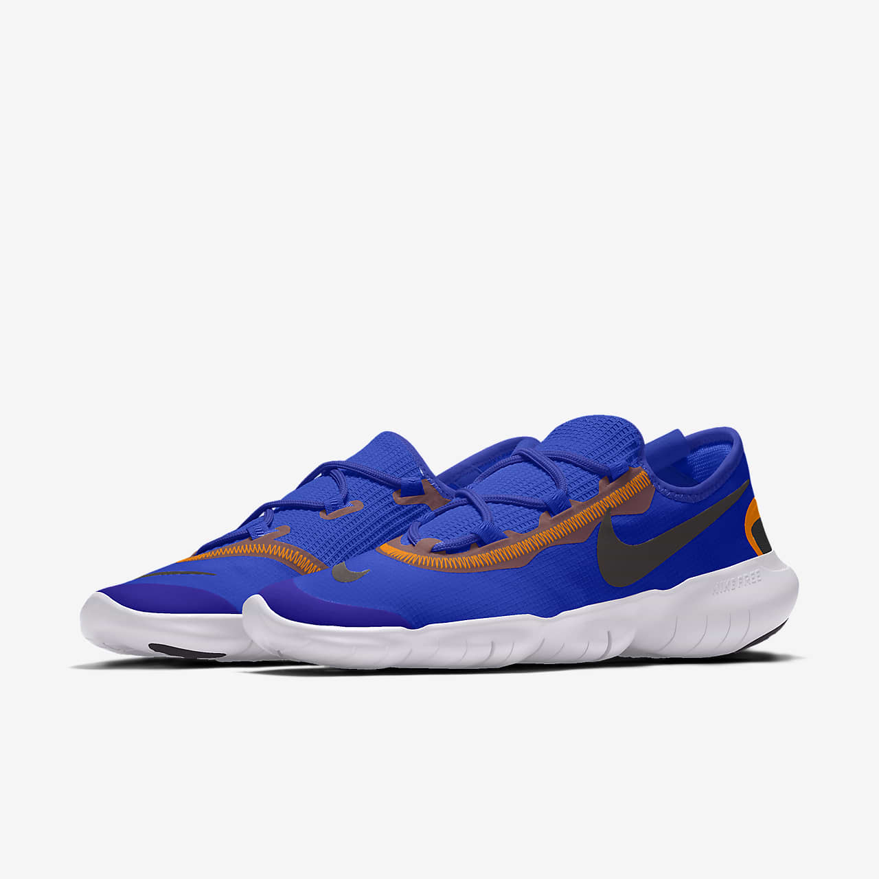 nike free rn 5.0 by you custom men's running shoe