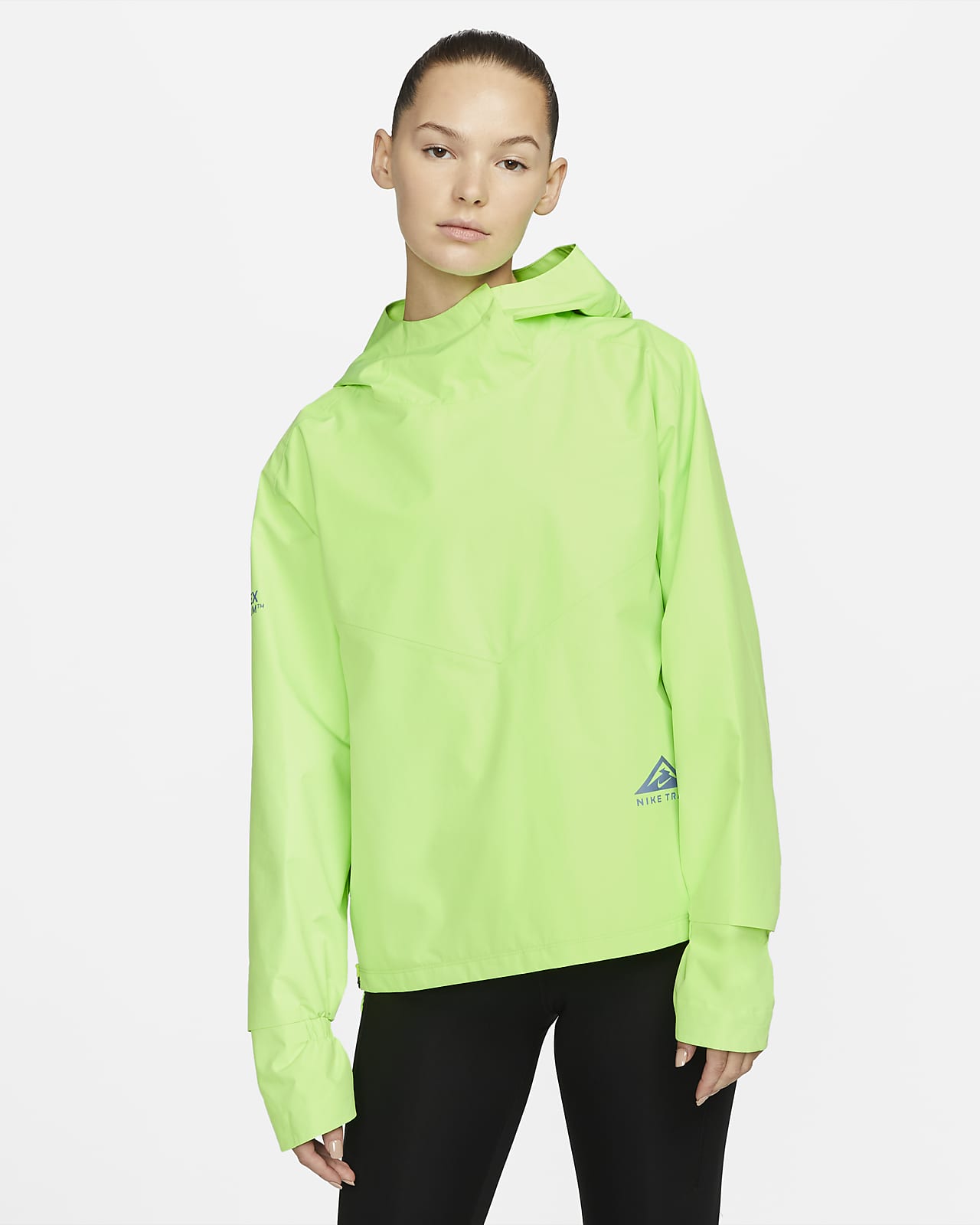 nike zip up hoodie windbreaker