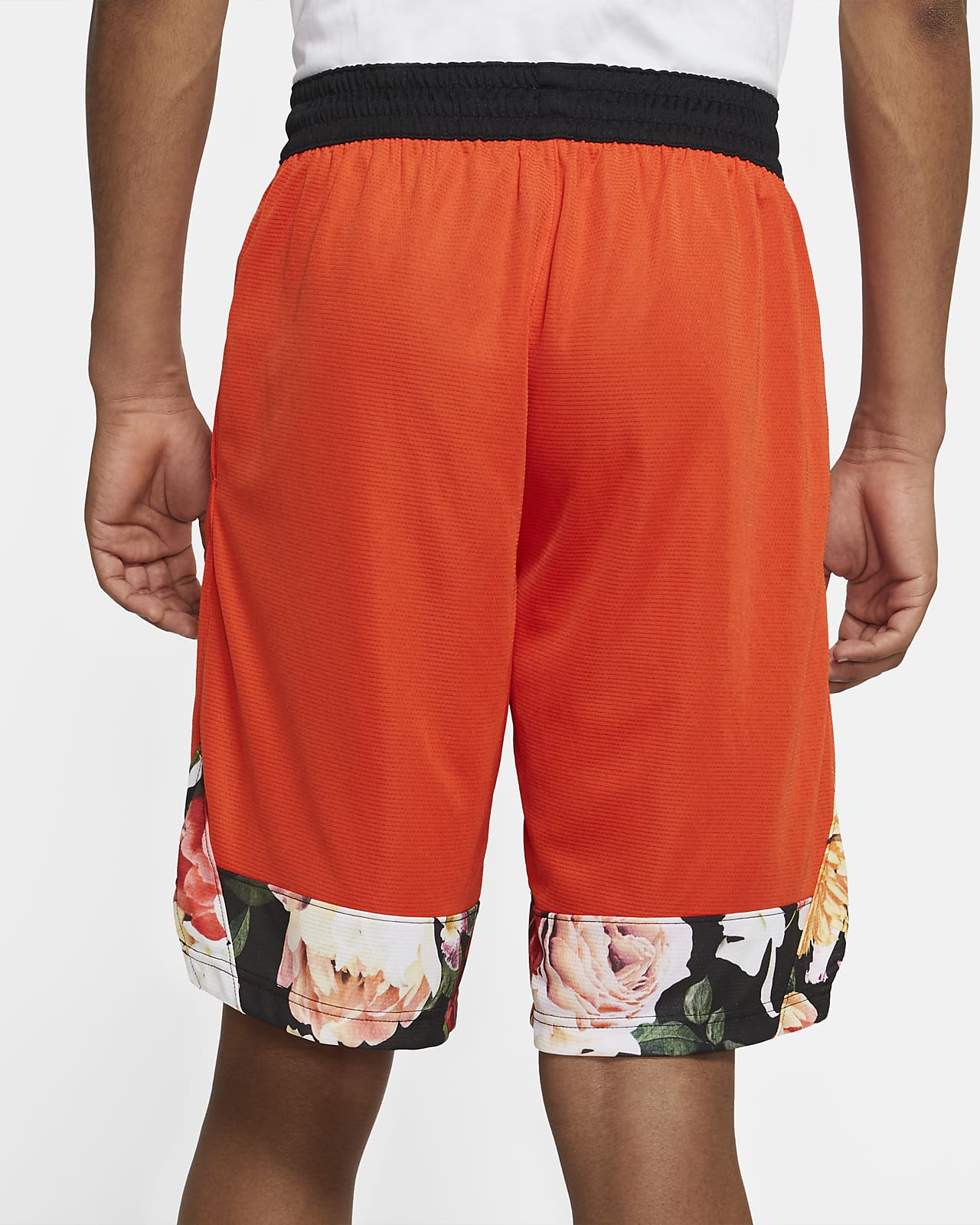 orange nike basketball shorts
