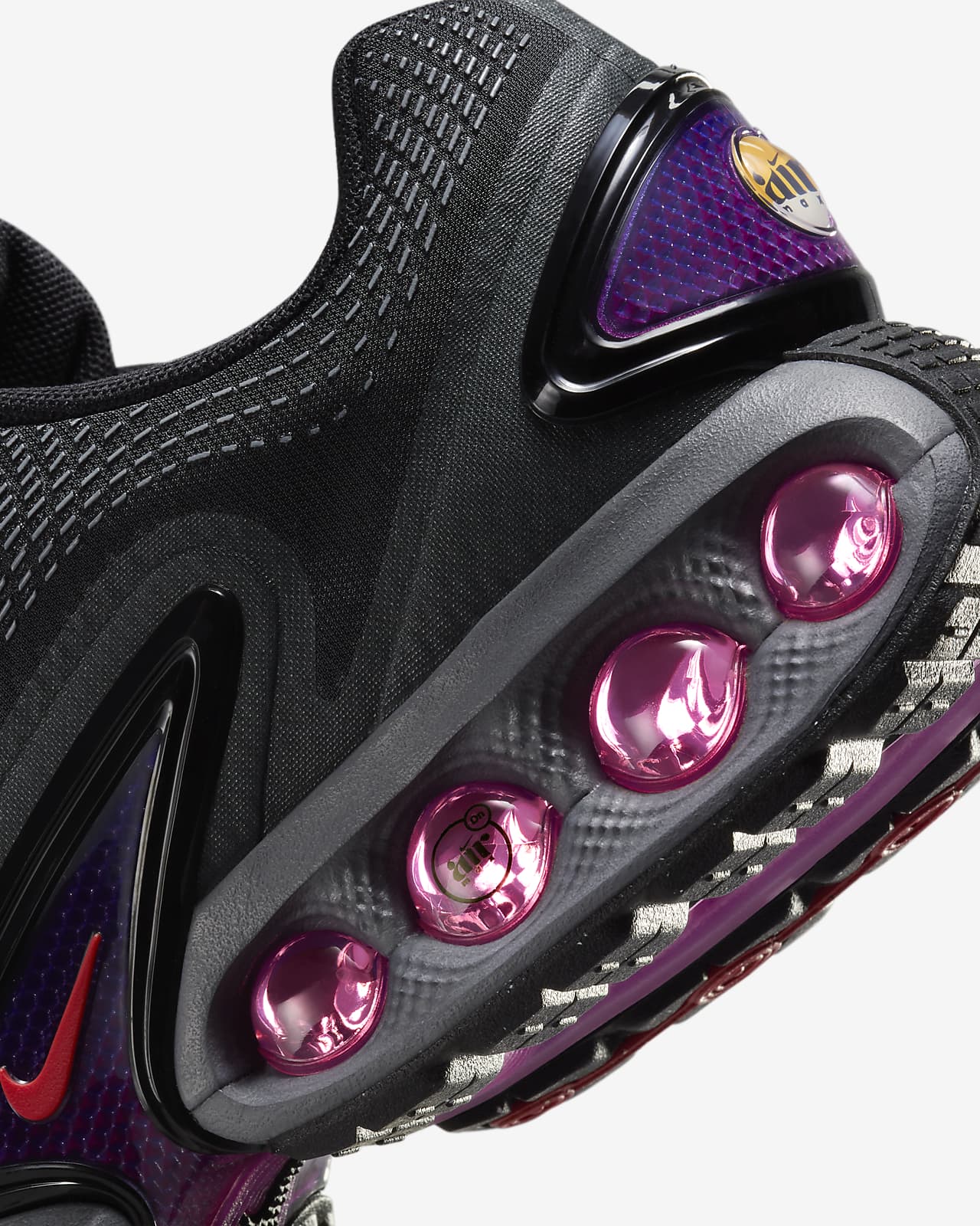 Nike air max on sale womens purple and black