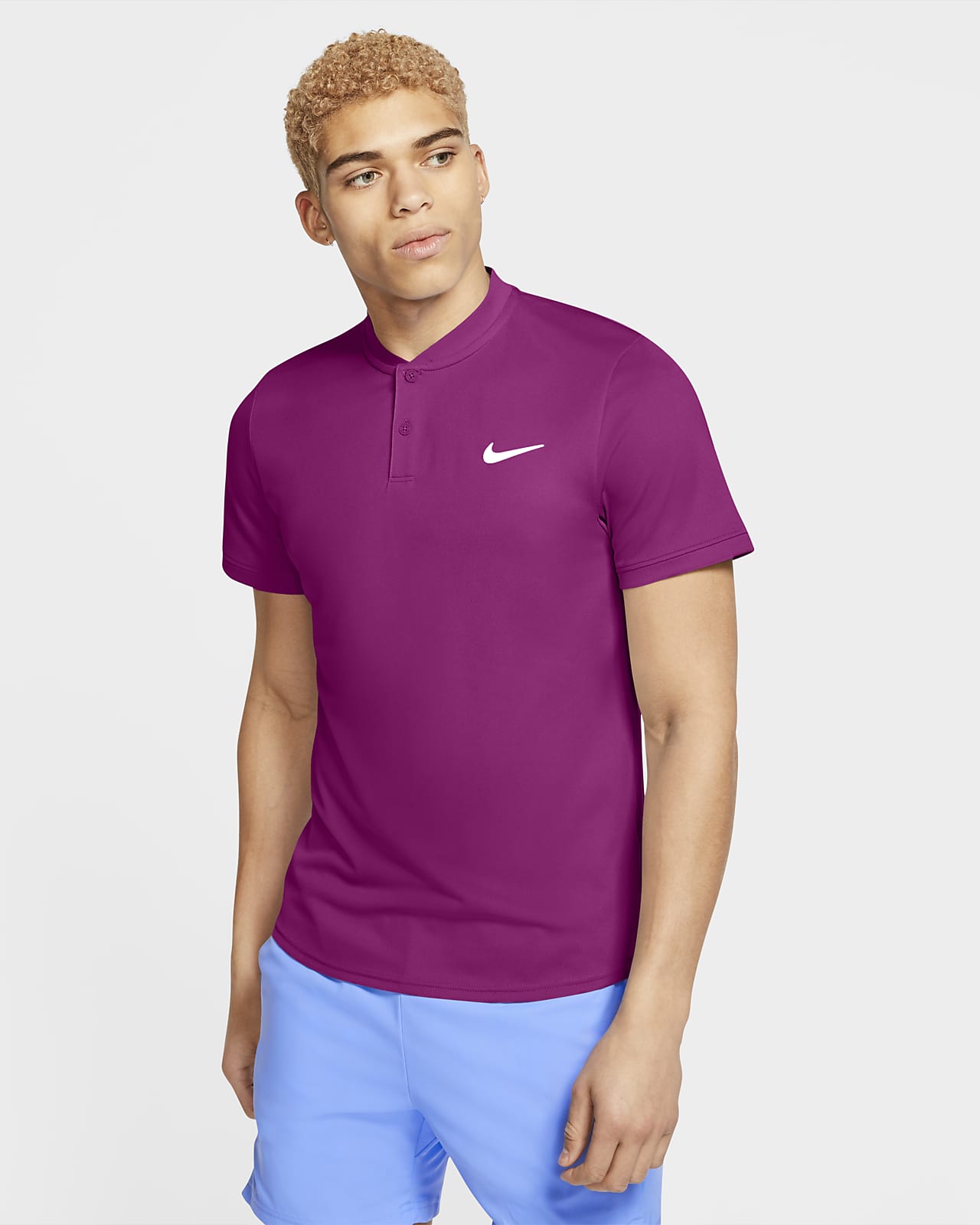 purple nike tennis