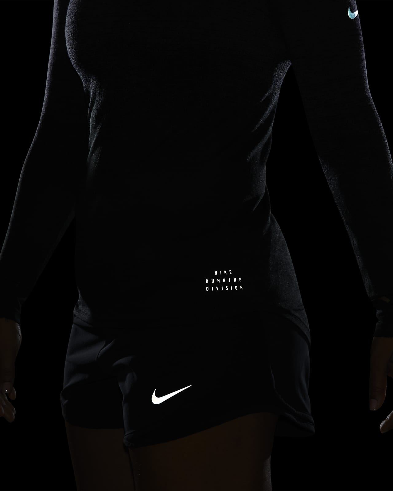 Nike thigh compression top sleeve