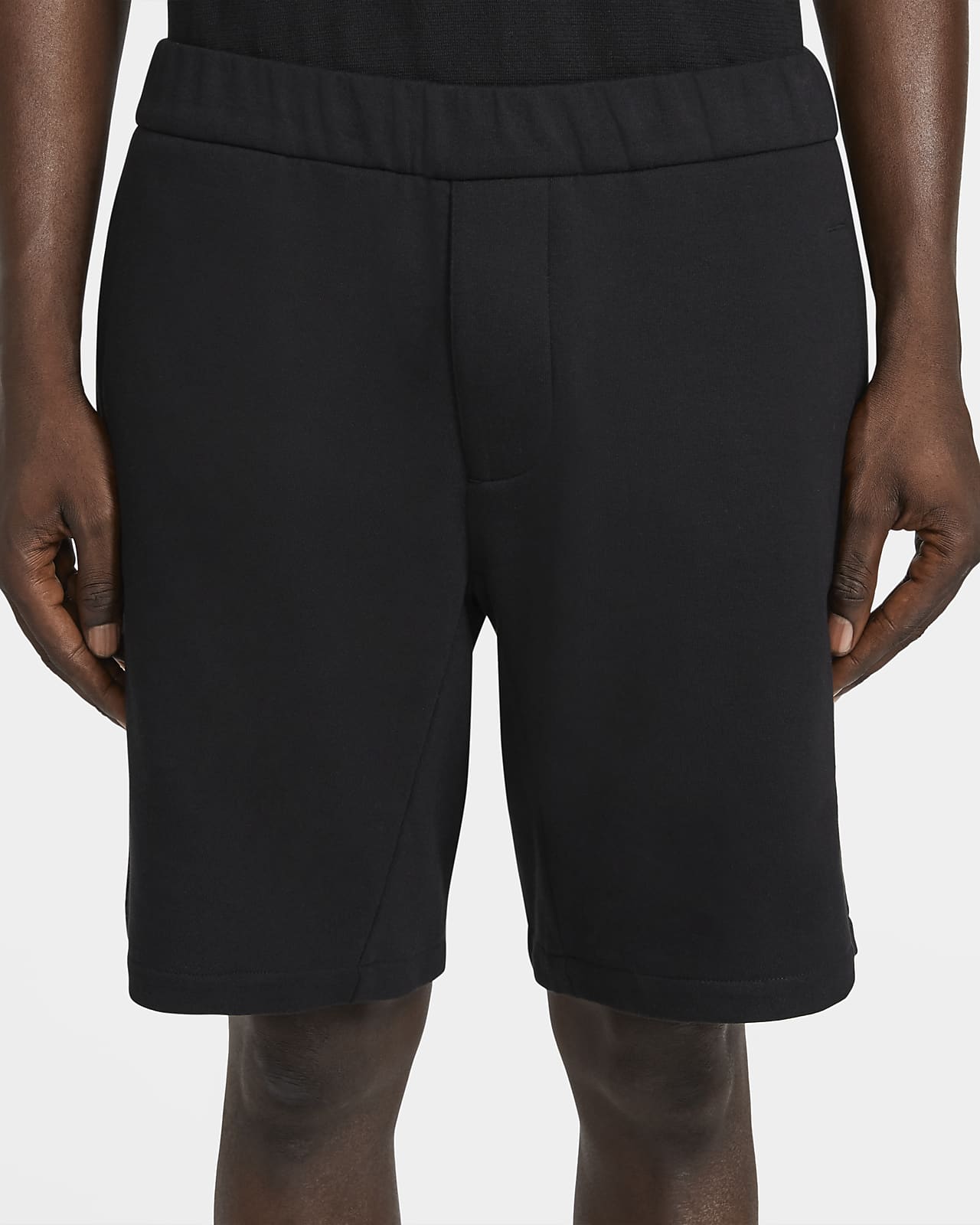 grey mens jogger shorts