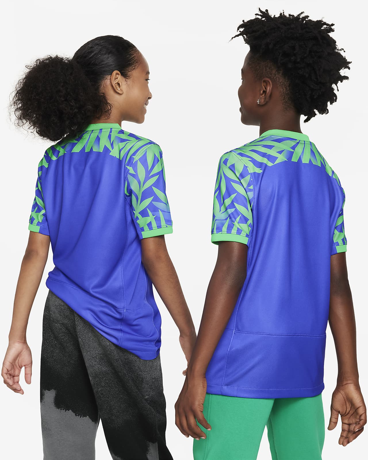 Brazil 2023 Stadium Home Men's Nike Dri-FIT Soccer Jersey.