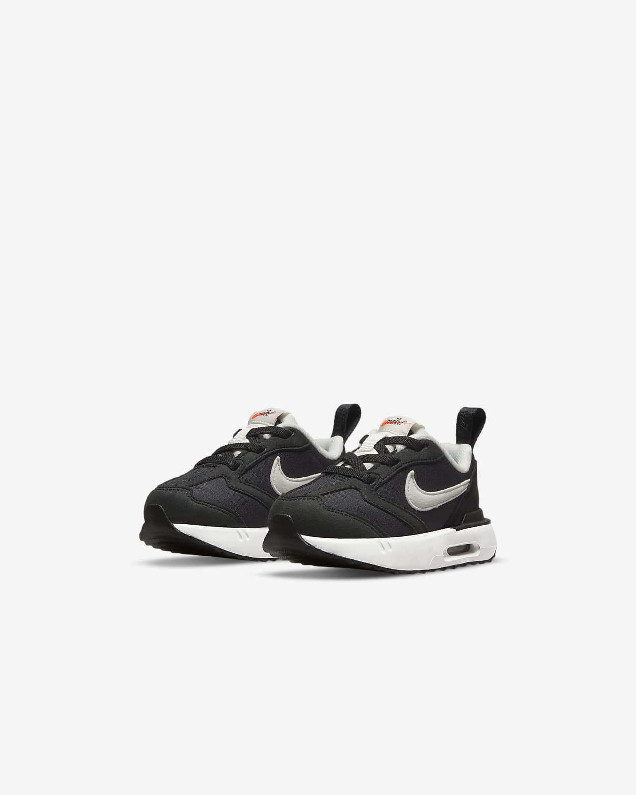 Nike Air Max Dawn sneakers in white/black