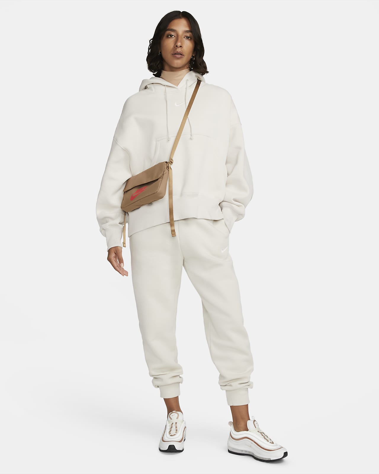 Nike fleece overhead hoodie dames store