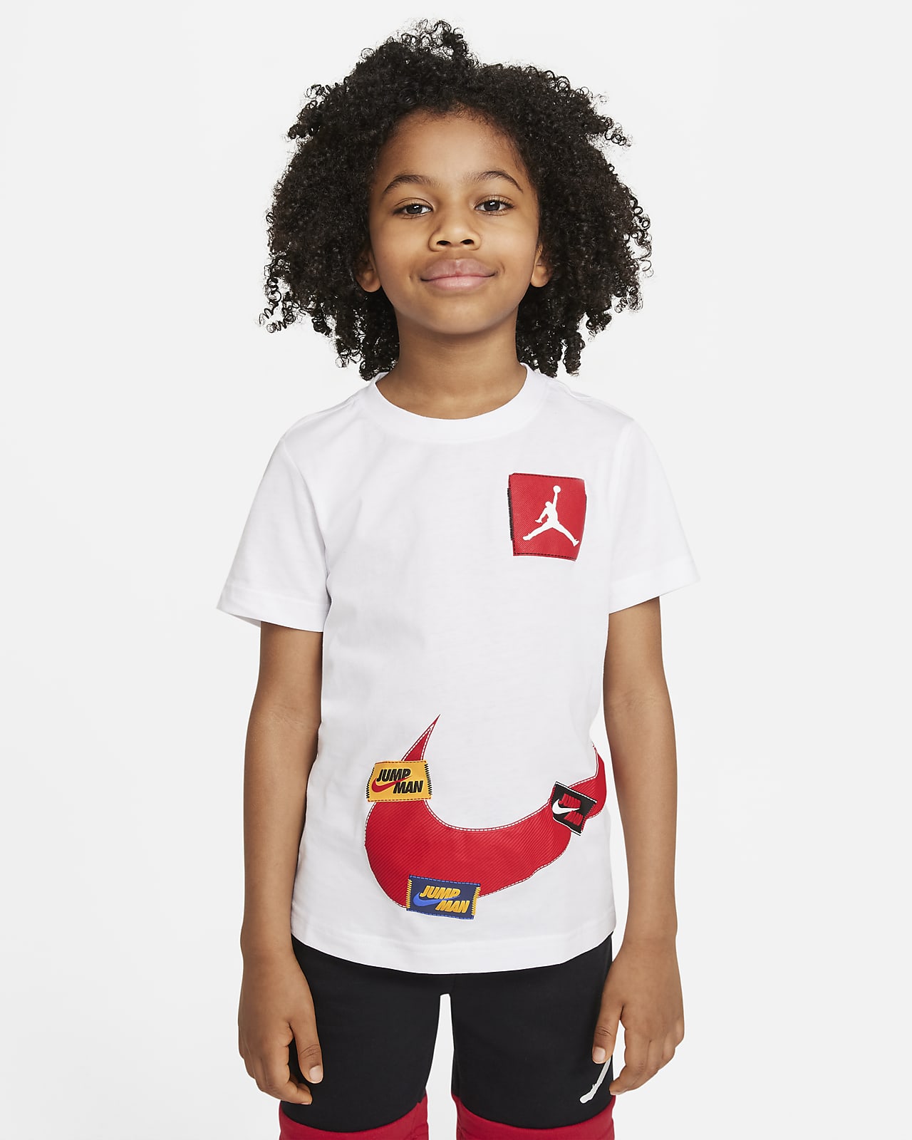Jordan Younger Kids' T-Shirt. Nike LU