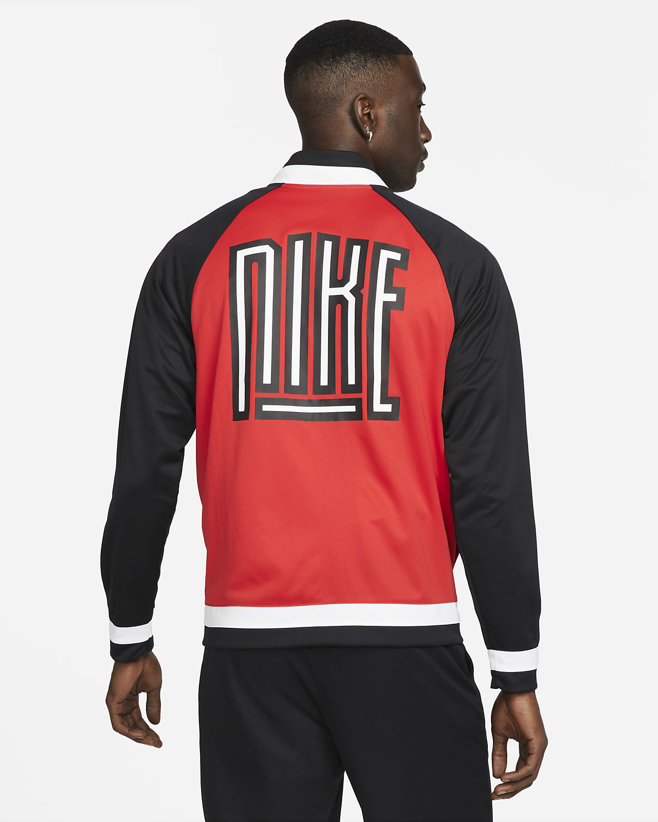 nike dri fit basketball warm up jacket