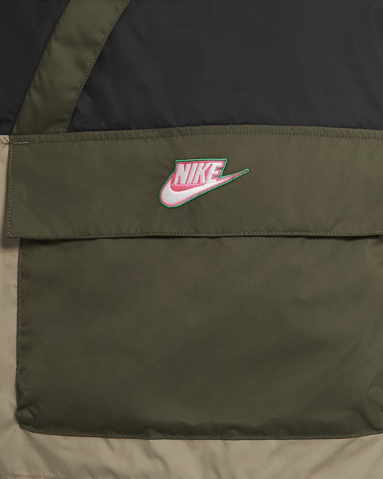 women's nike sportswear icon clash woven anorak wind jacket