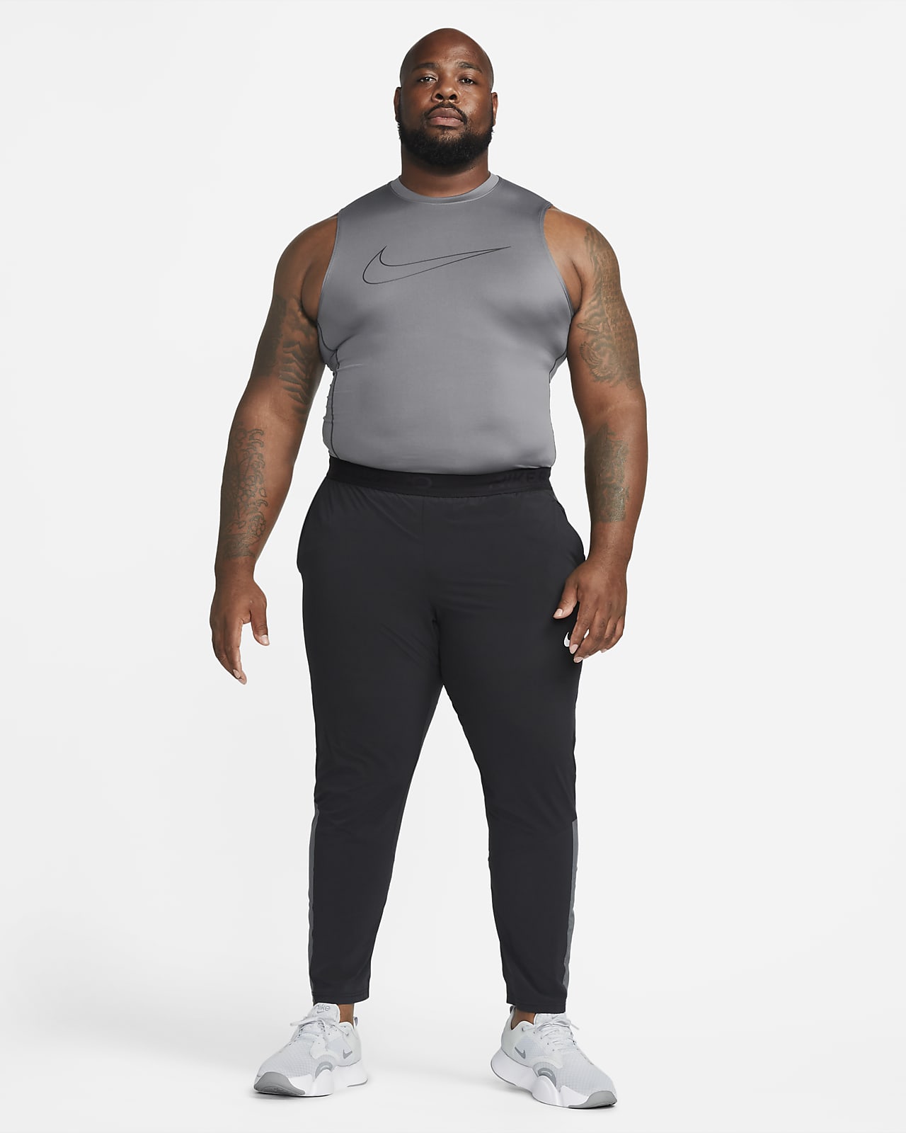 Nike Men's Pro Sleeveless Training Shirt Tank Top BV5600-010 Black