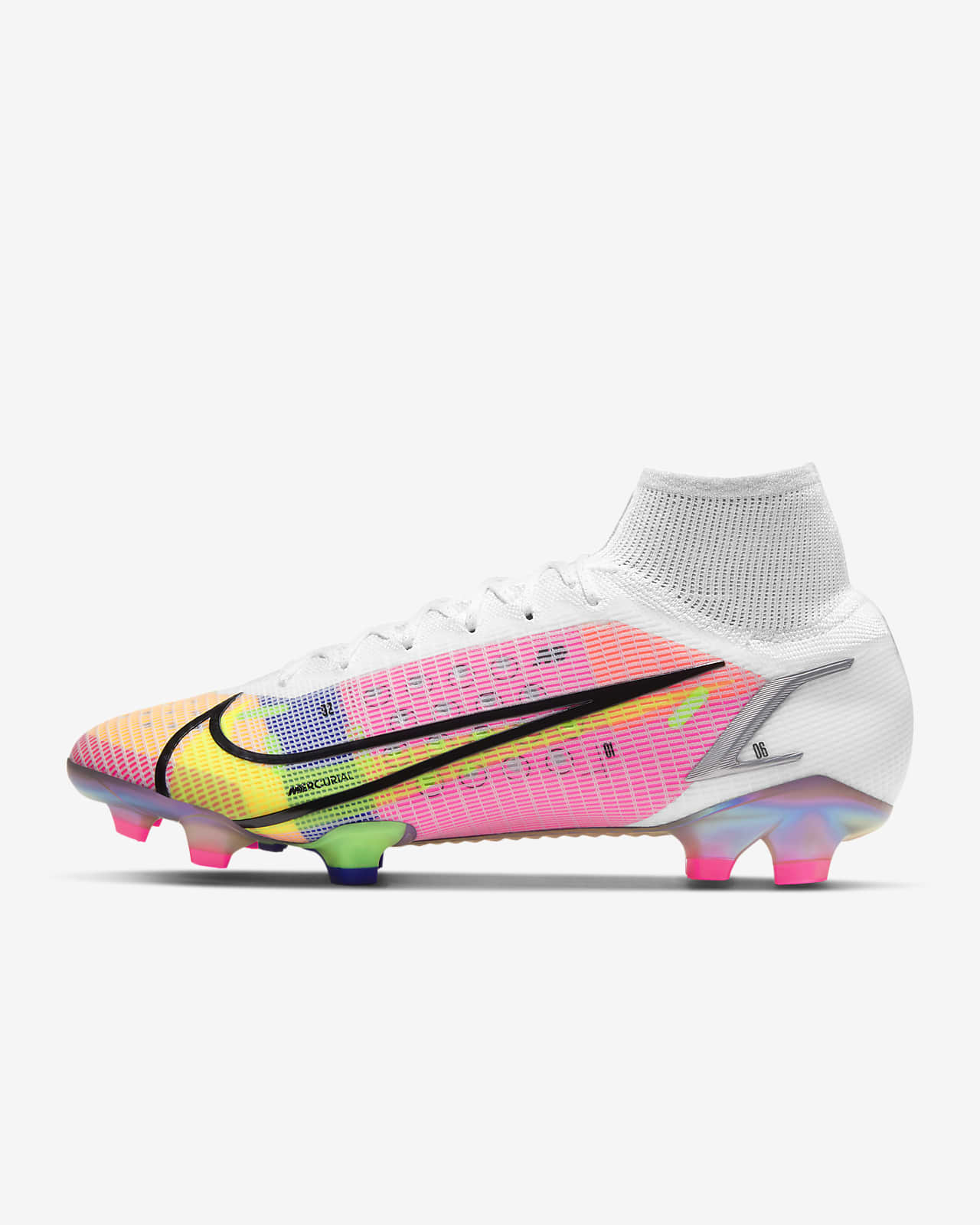 nike mercurial rose et blanche