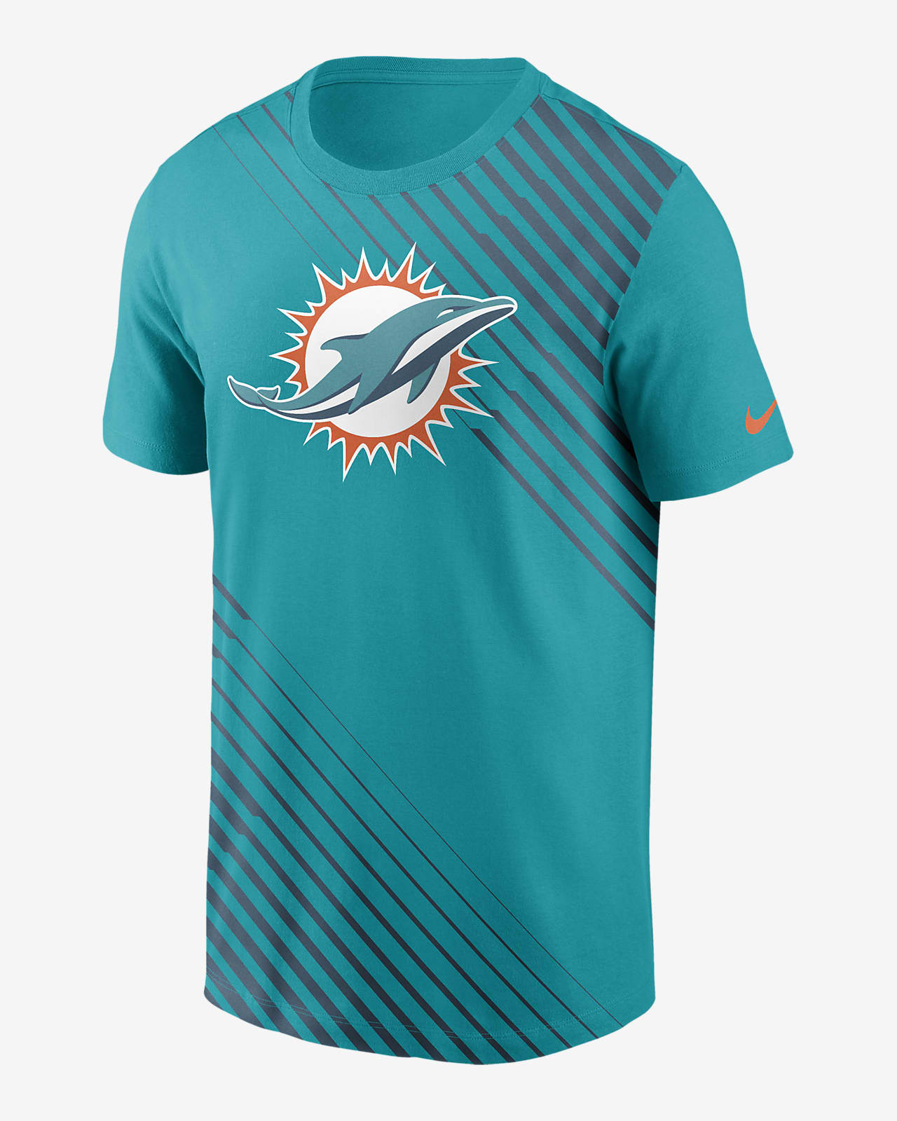 Nike Men's Yard Line (NFL Miami Dolphins) T-Shirt in Green, Size: Large | NKGW3GT9P-079