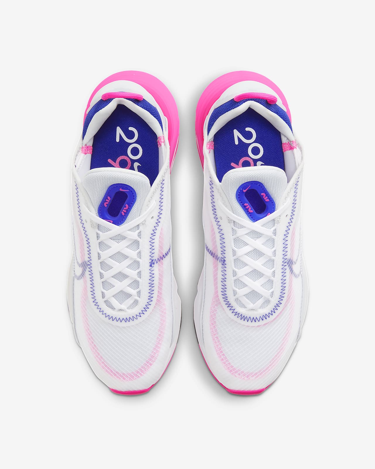 nike air max white and pink womens