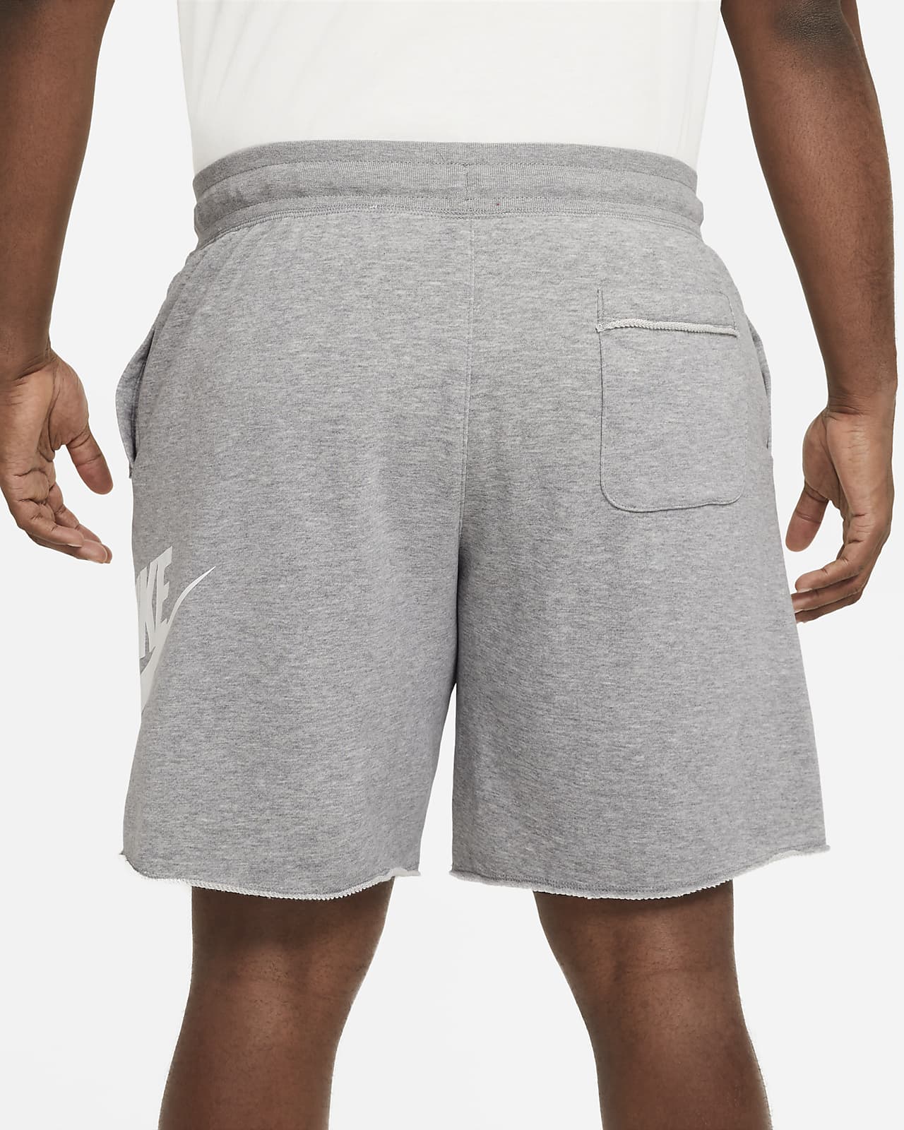 nike men's alumni fleece shorts