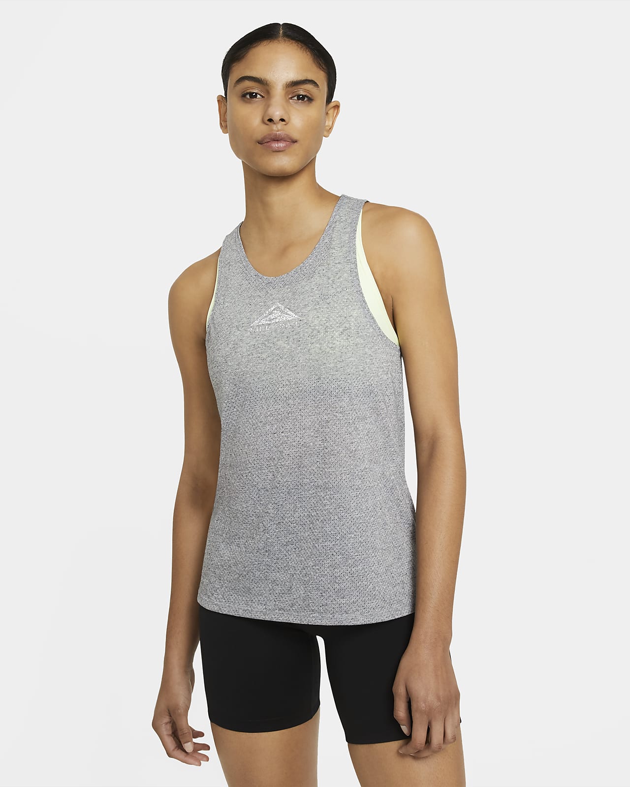 Camiseta de tirantes de running para trail para mujer Nike City Sleek