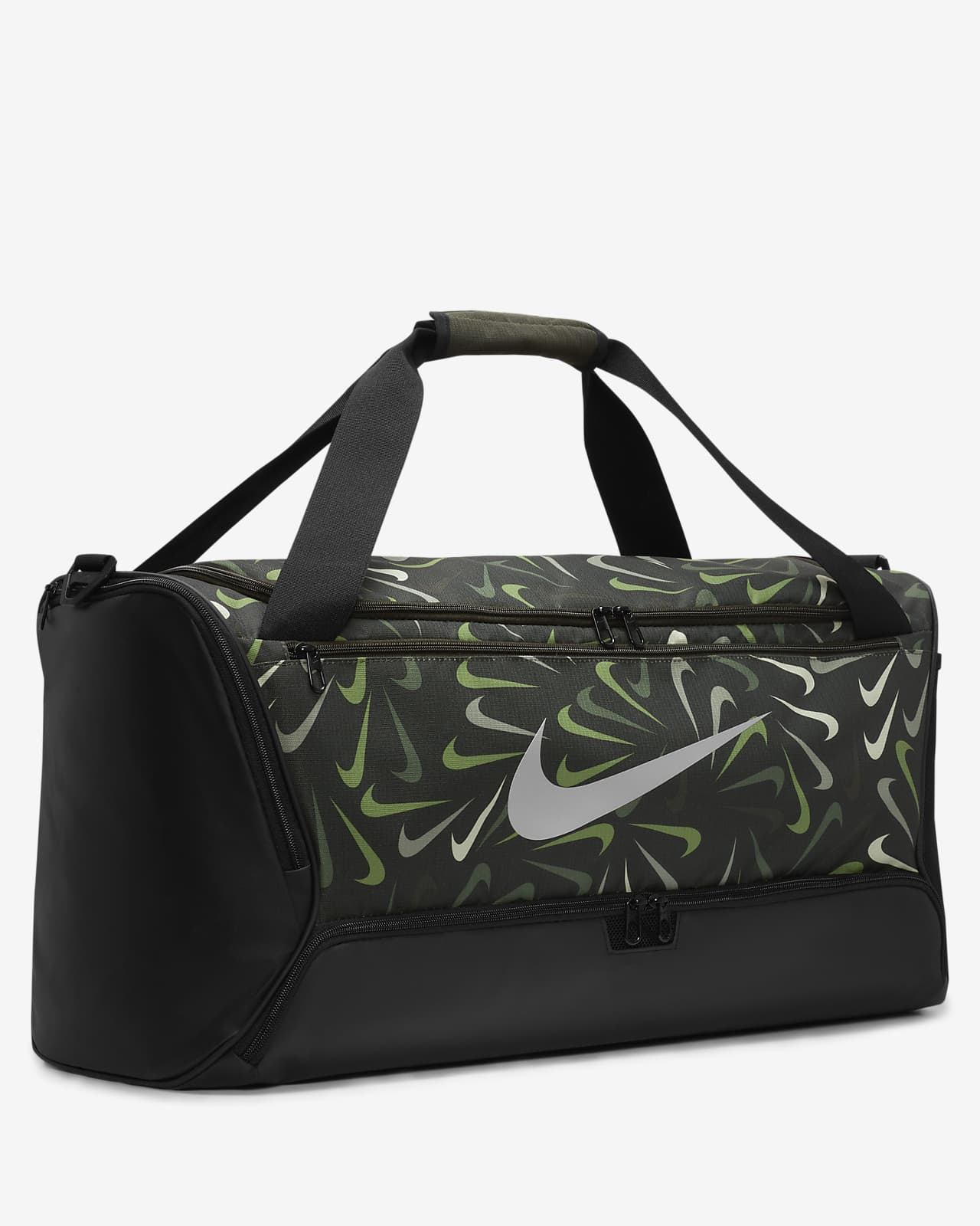 Nike Brasilia 9,5 Bolsa de deporte de entrenamiento con estampado (Mediana,  60 l). Nike ES