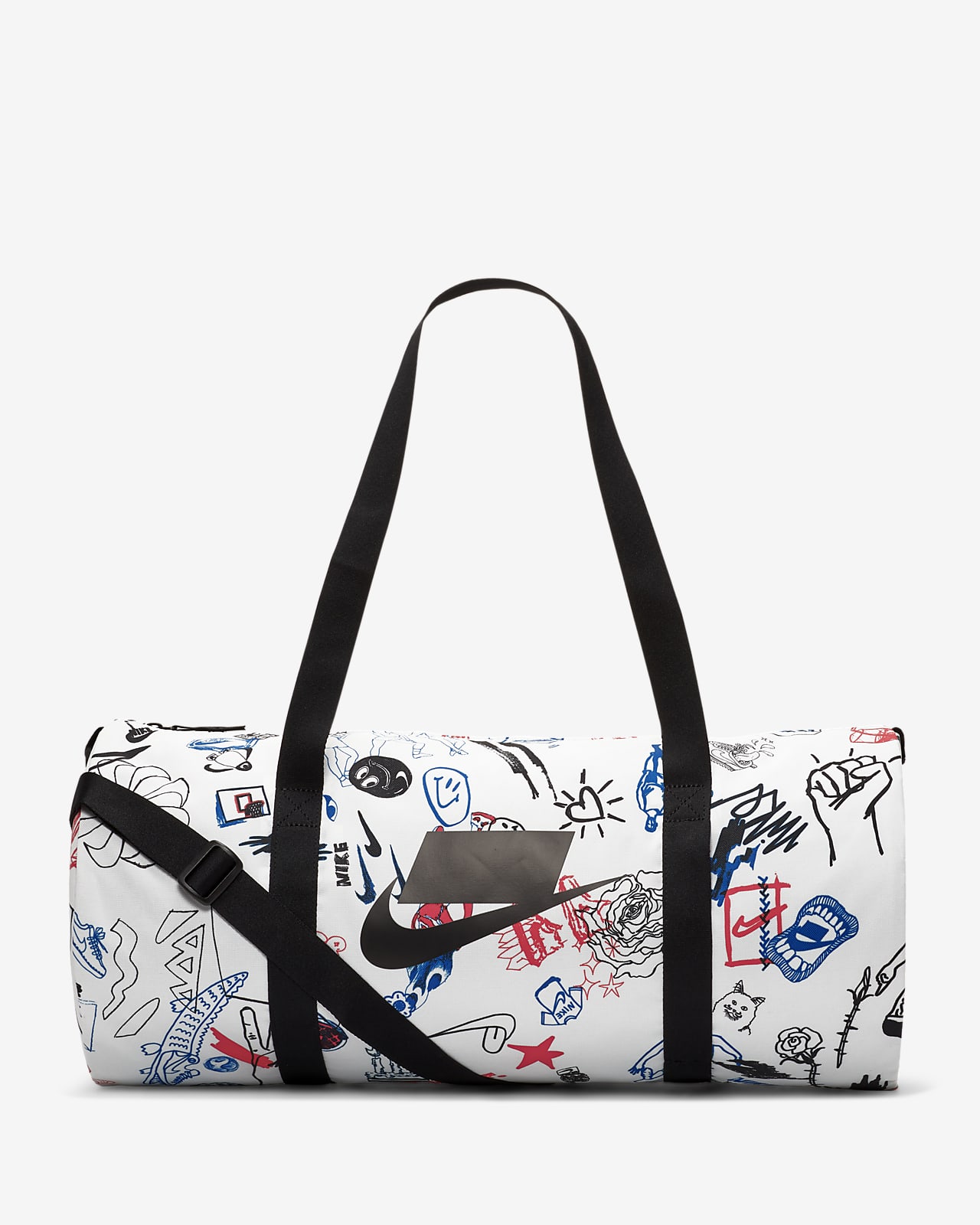 nike swoosh duffel bag