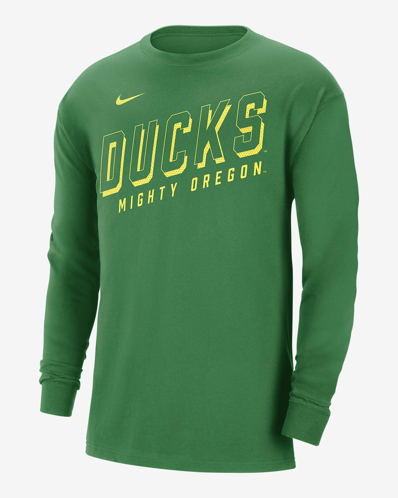 Oregon Men's Nike College Long-Sleeve Max90 T-Shirt