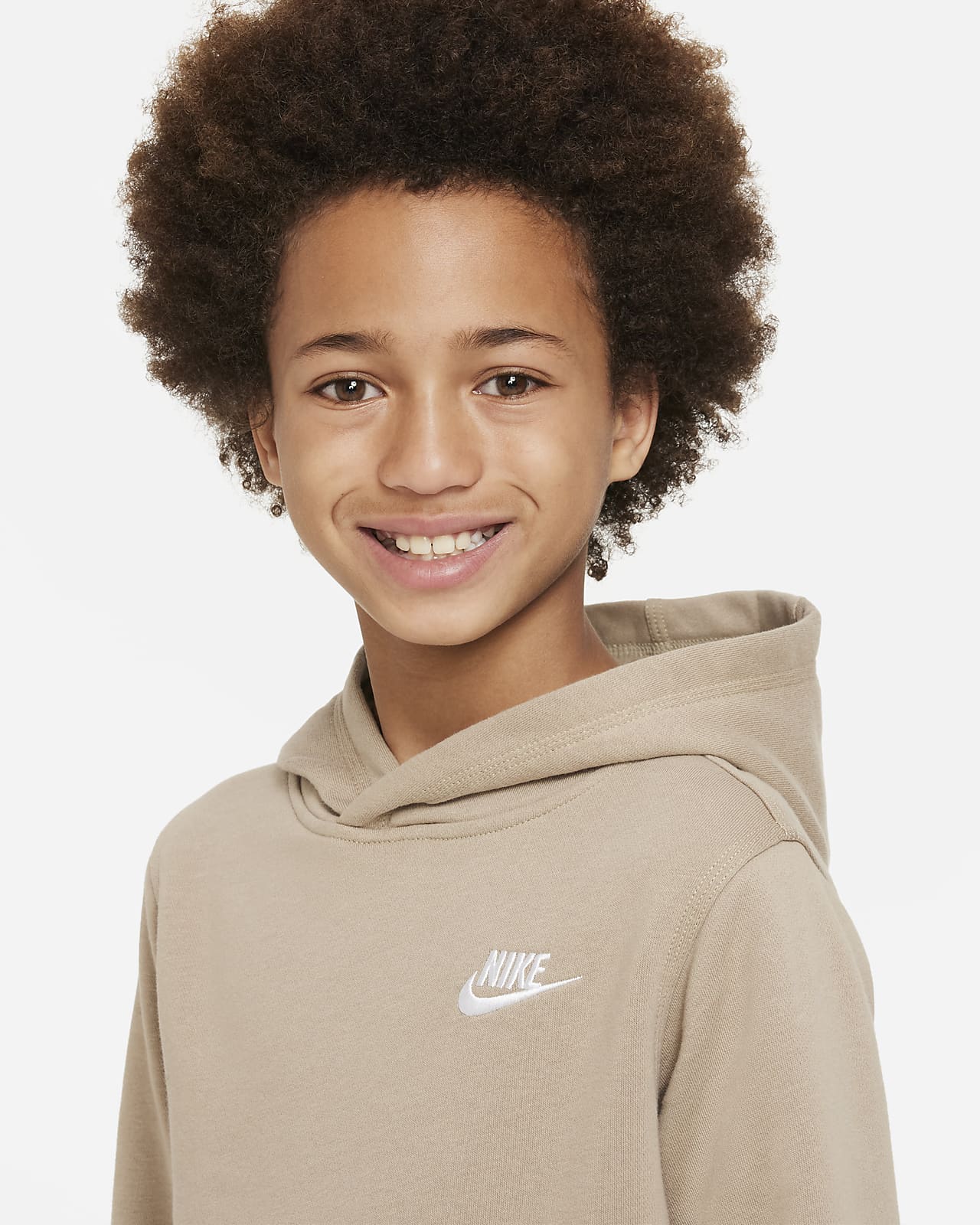teksten Lotsbestemming Vlekkeloos Nike Sportswear Club Older Kids' Pullover Hoodie. Nike AU